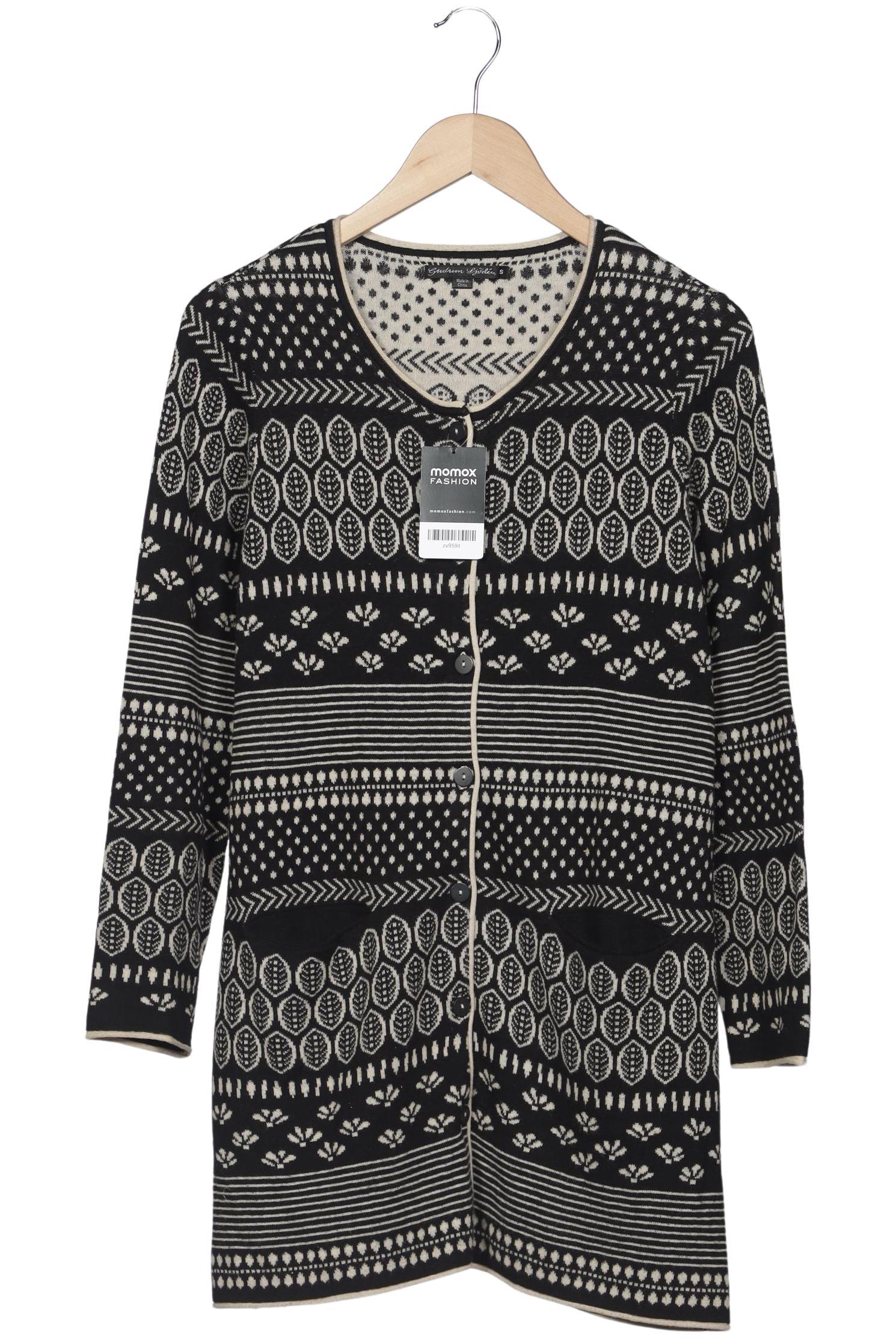 

Gudrun Sjödén Damen Strickjacke, schwarz, Gr. 36