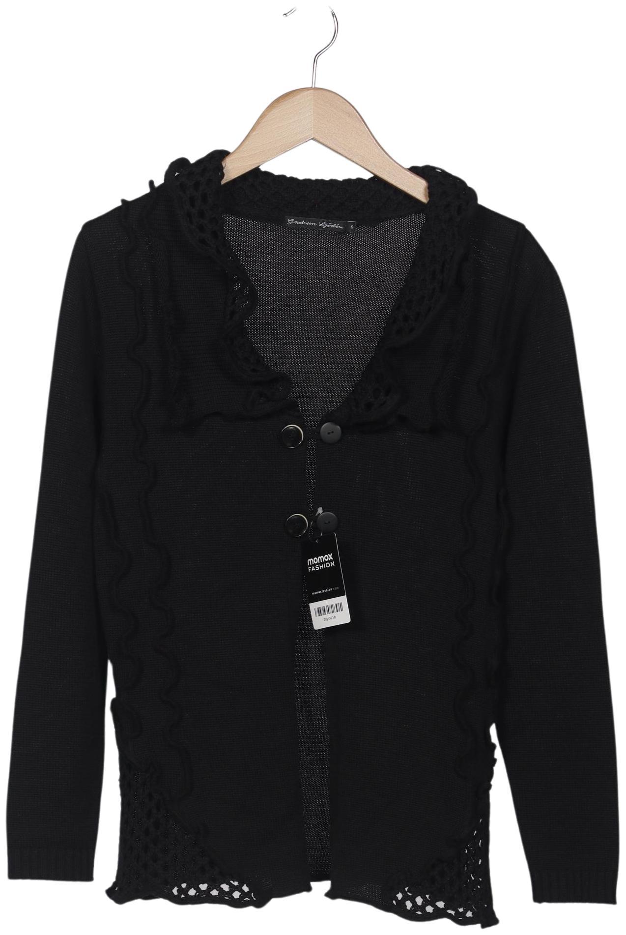 

Gudrun Sjödén Damen Strickjacke, schwarz, Gr. 36