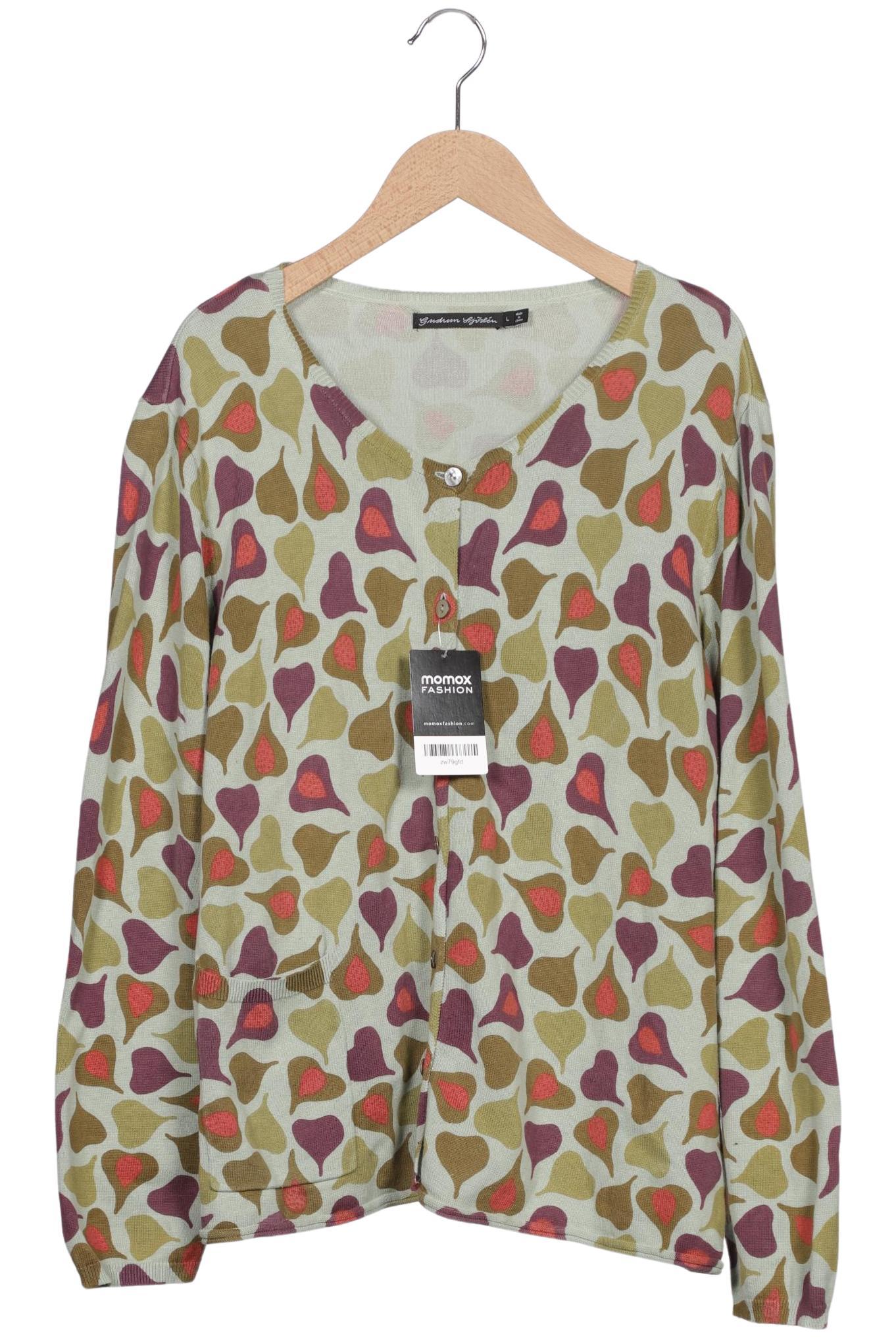 

Gudrun Sjödén Damen Strickjacke, türkis, Gr. 42