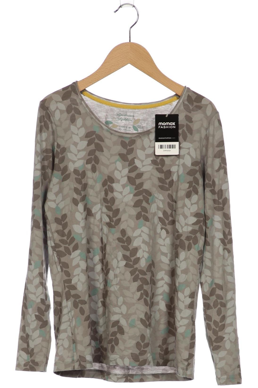 

Gudrun Sjödén Damen Langarmshirt, grau, Gr. 36