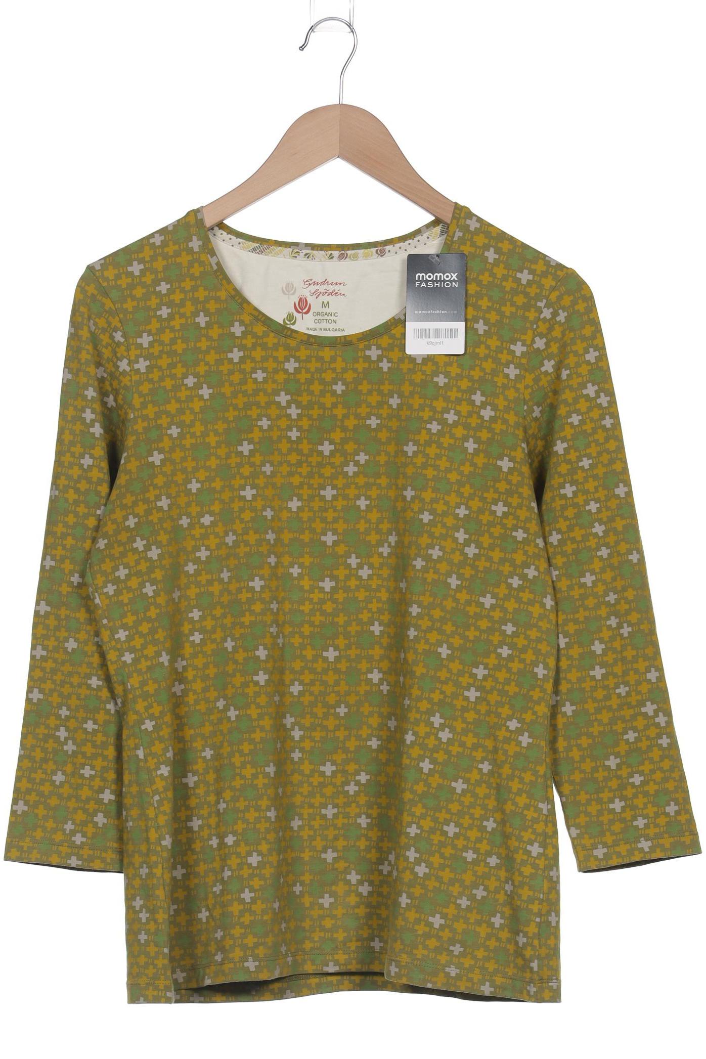 

Gudrun Sjödén Damen Langarmshirt, hellgrün, Gr. 38