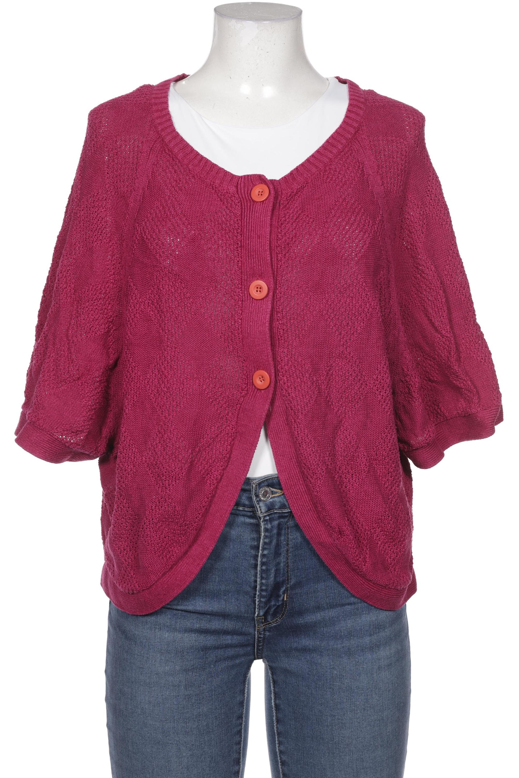 

Gudrun Sjödén Damen Strickjacke, pink, Gr. 42