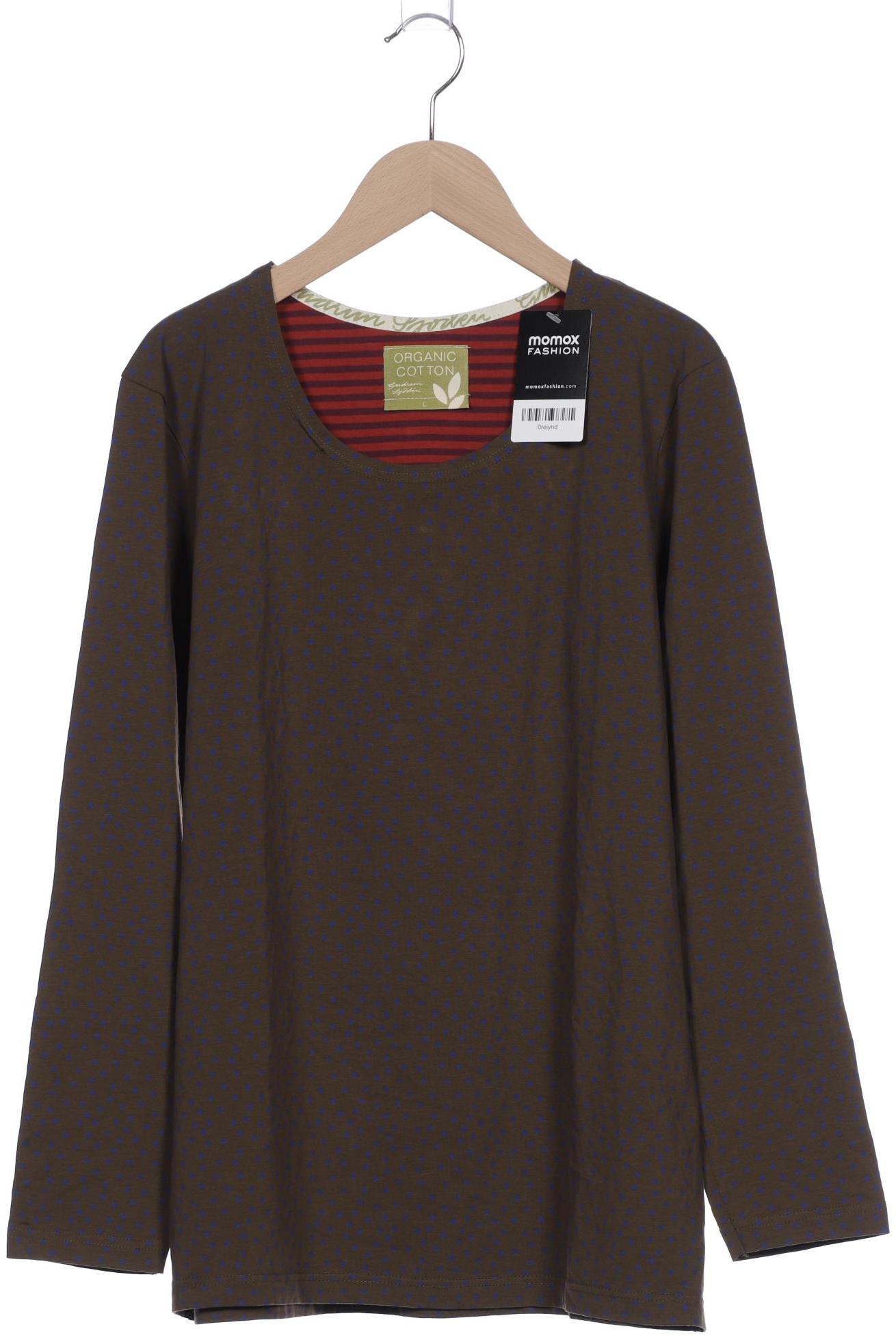 

Gudrun Sjöden Damen Langarmshirt, braun, Gr. 42