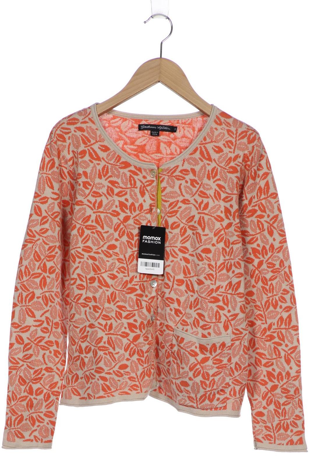 

Gudrun Sjöden Damen Strickjacke, orange, Gr. 36