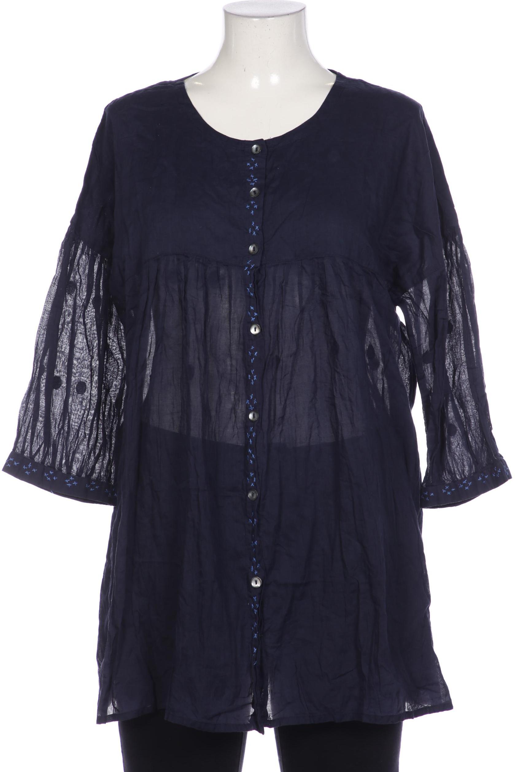 

Gudrun Sjöden Damen Bluse, marineblau, Gr. 42