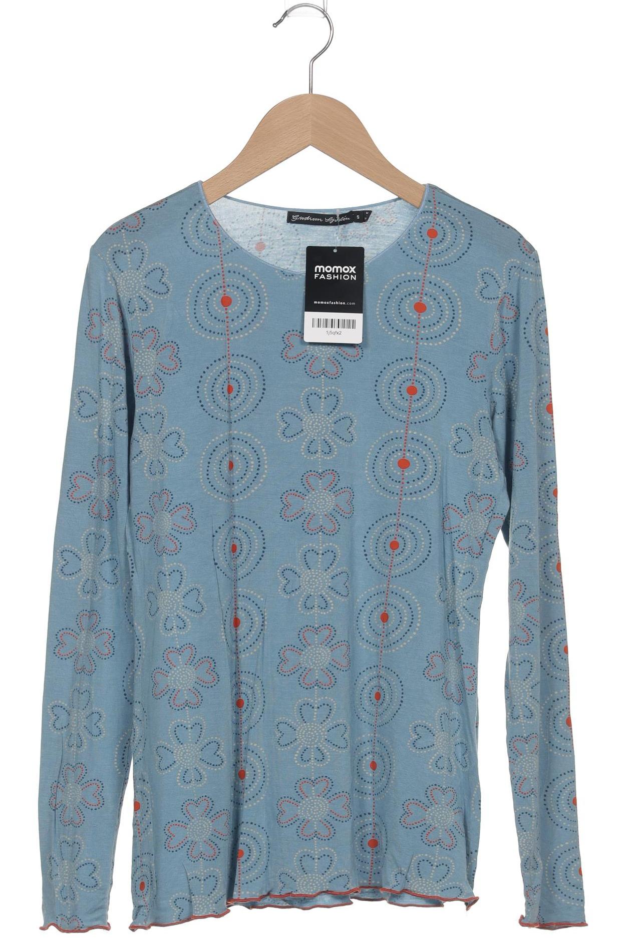 

Gudrun Sjöden Damen Langarmshirt, blau, Gr. 36