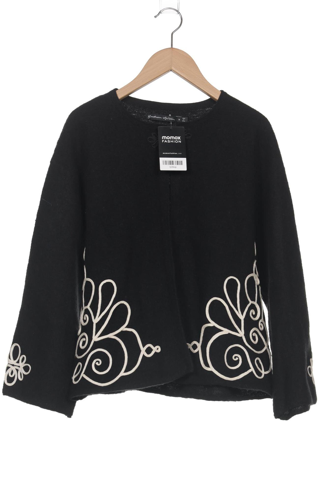

Gudrun Sjöden Damen Strickjacke, schwarz, Gr. 38