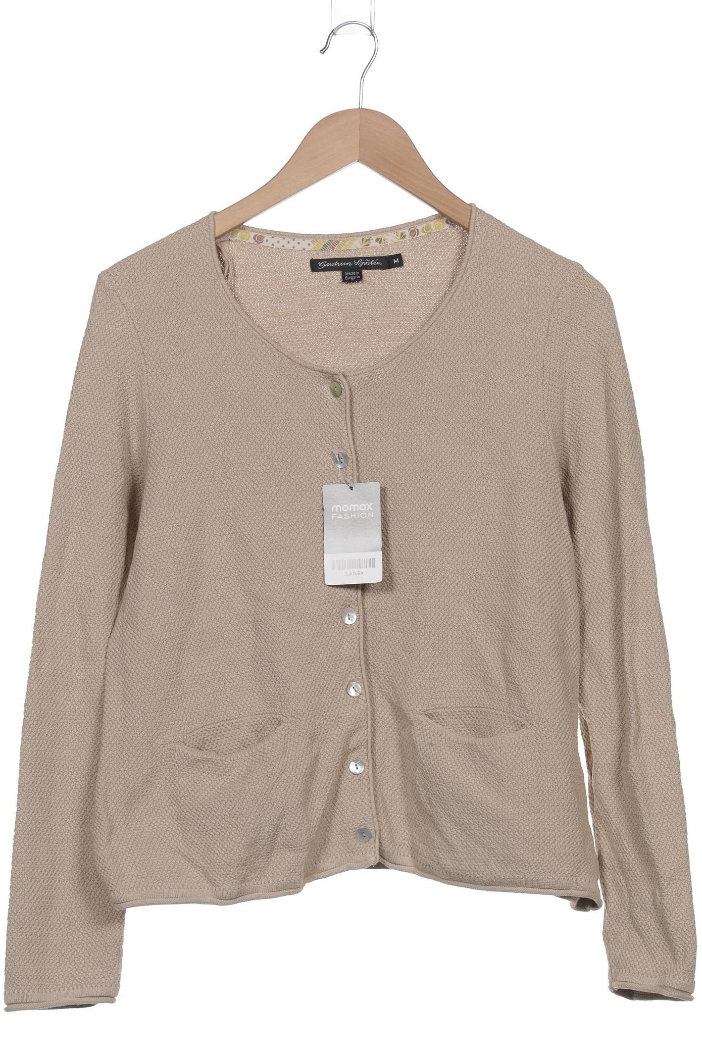 

Gudrun Sjöden Damen Strickjacke, beige, Gr. 38