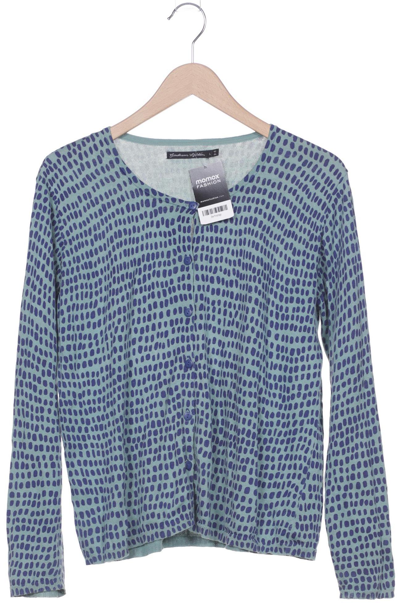 

Gudrun Sjöden Damen Strickjacke, blau, Gr. 42