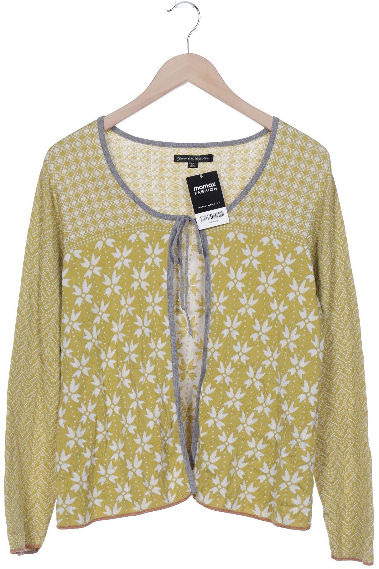 

Gudrun Sjöden Damen Strickjacke, gelb, Gr. 38