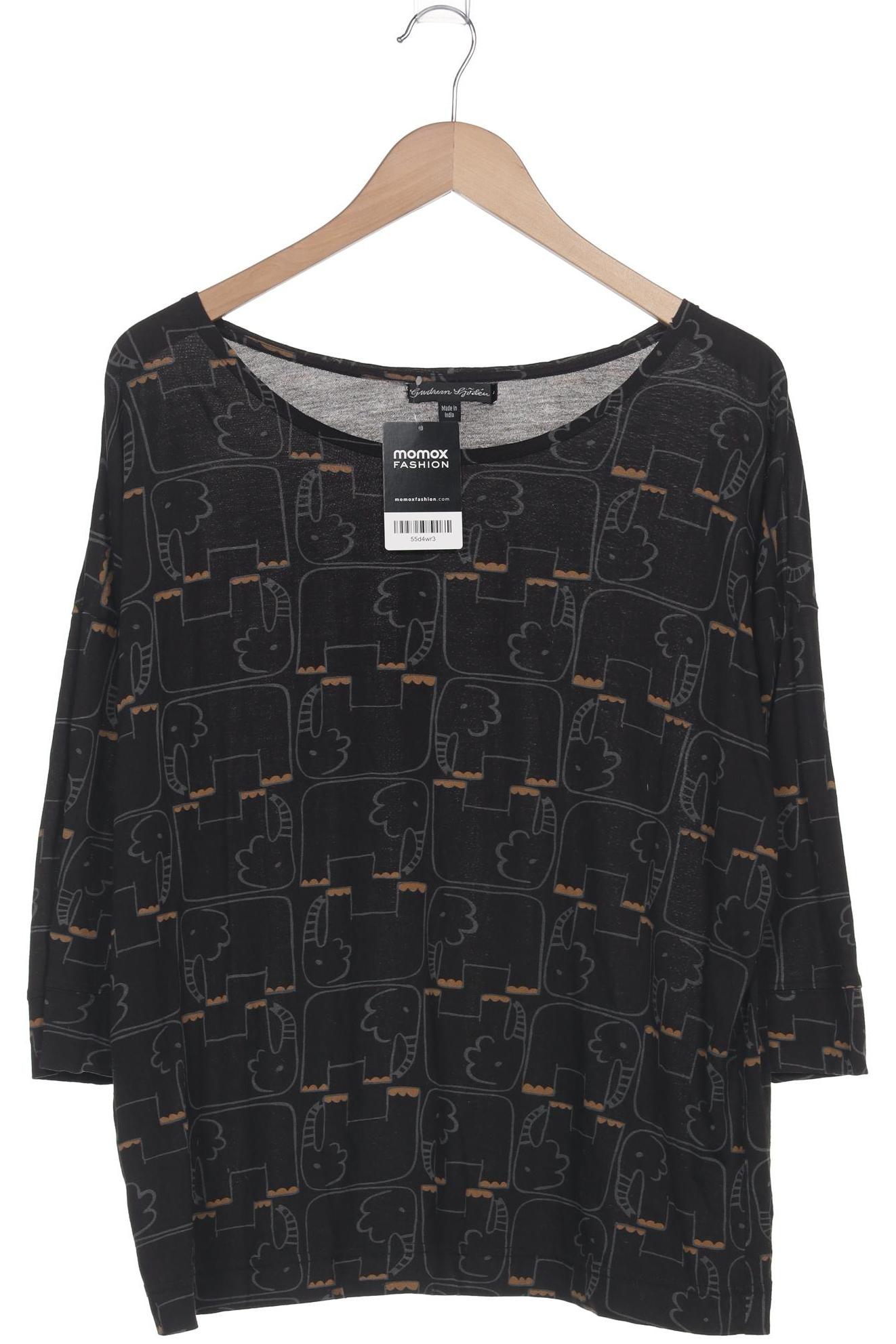 

Gudrun Sjöden Damen Langarmshirt, schwarz, Gr. 42