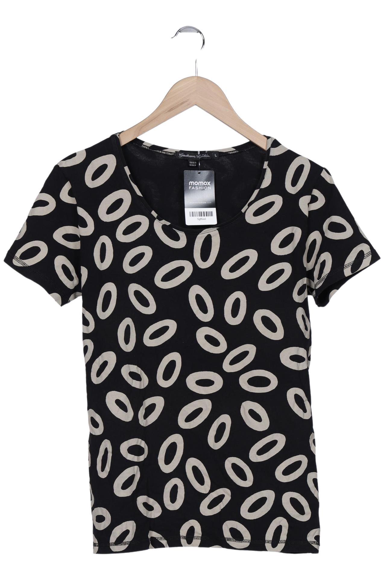 

Gudrun Sjöden Damen T-Shirt, schwarz, Gr. 42