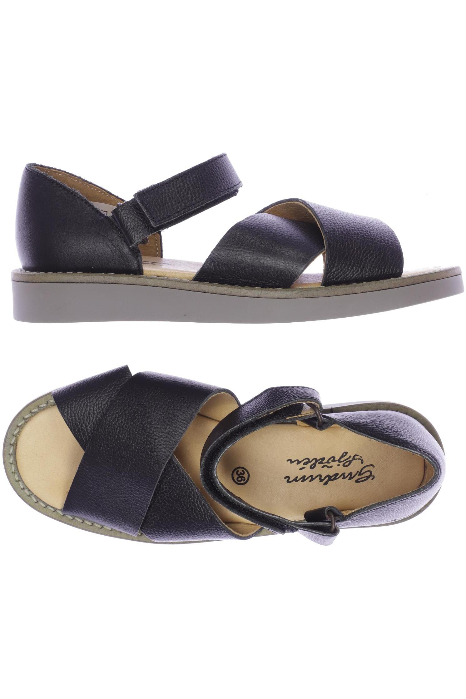 

Gudrun Sjöden Damen Sandale, schwarz, Gr. 36