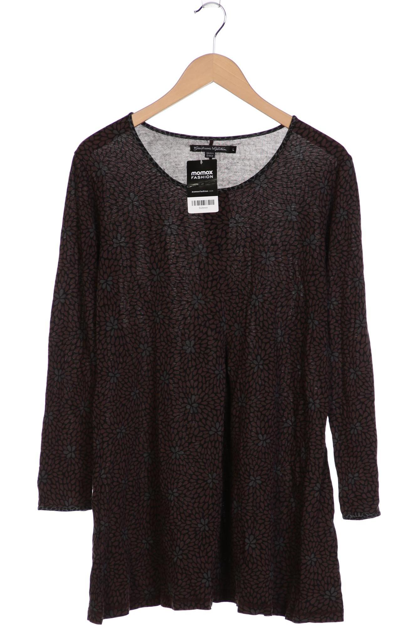 

Gudrun Sjöden Damen Langarmshirt, braun, Gr. 42