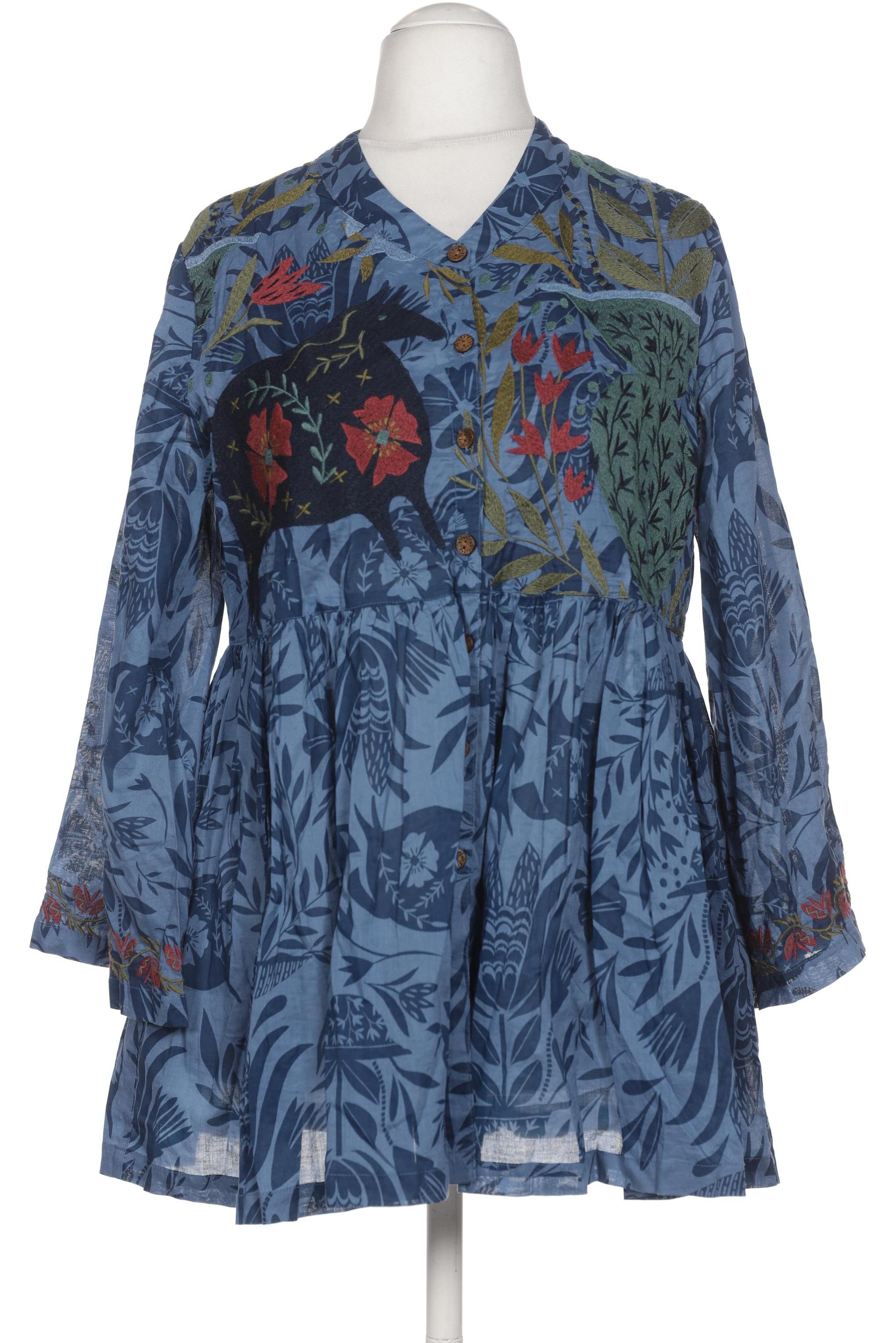 

Gudrun Sjöden Damen Bluse, blau, Gr. 36