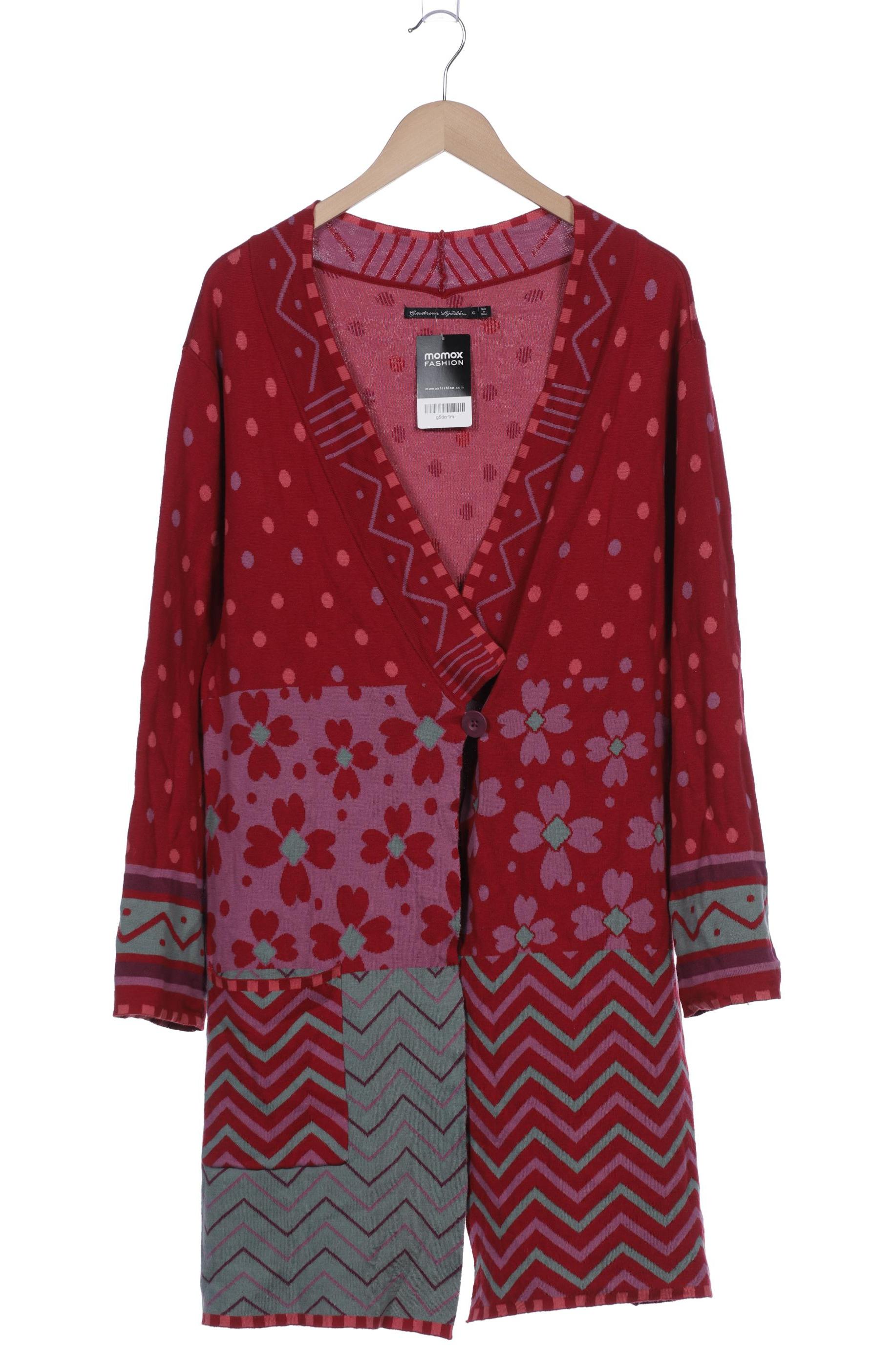 

Gudrun Sjöden Damen Strickjacke, rot, Gr. 44