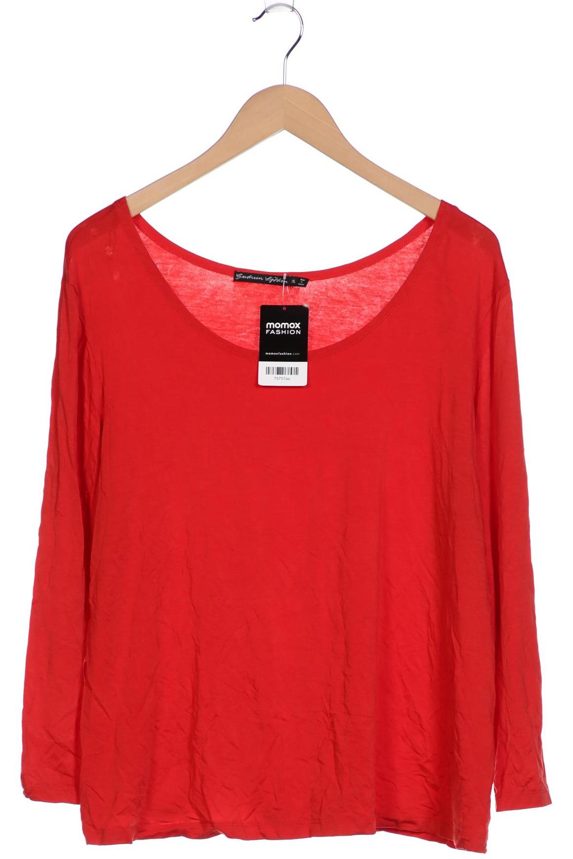 

Gudrun Sjöden Damen Langarmshirt, rot, Gr. 46