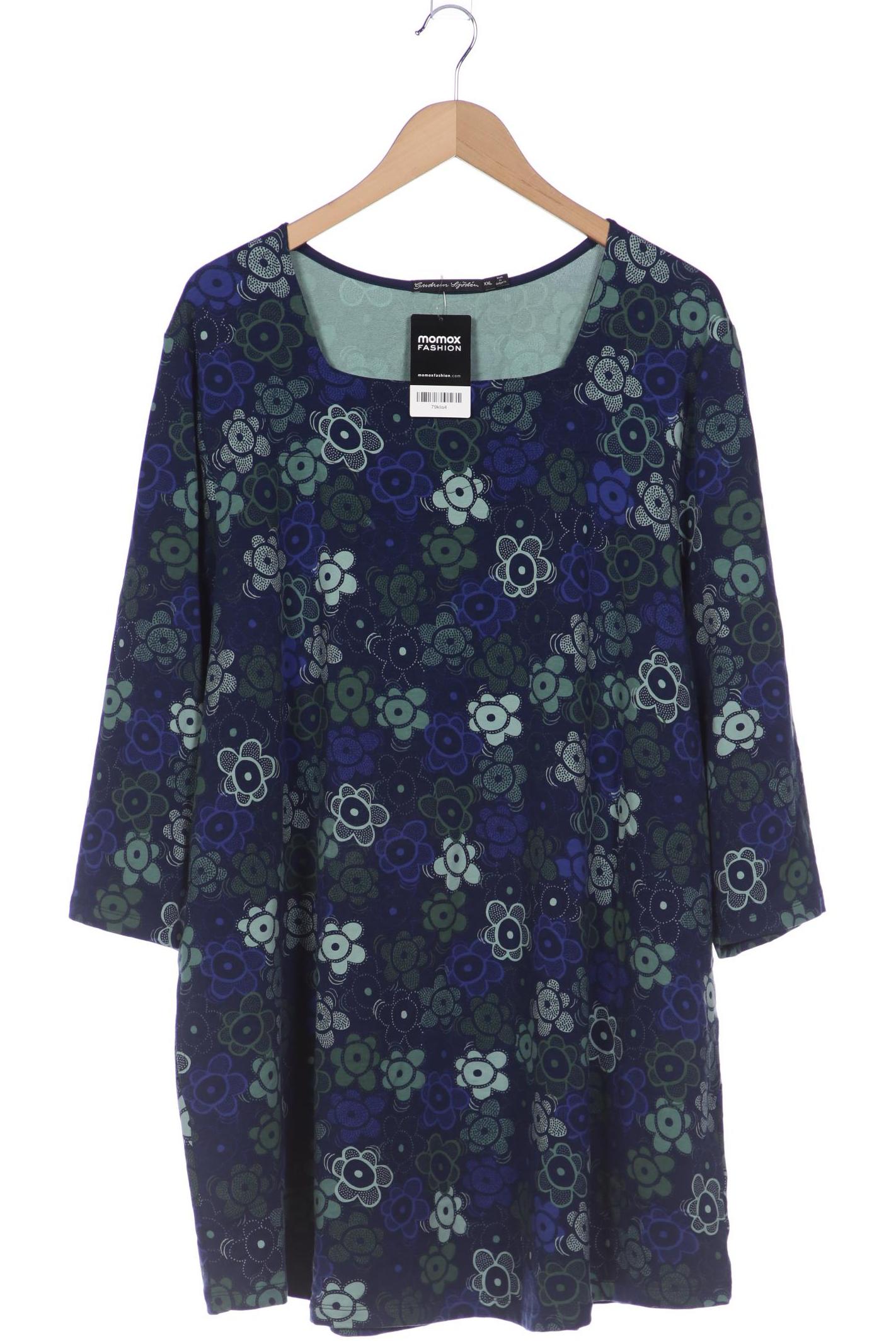

Gudrun Sjöden Damen Langarmshirt, marineblau, Gr. 46