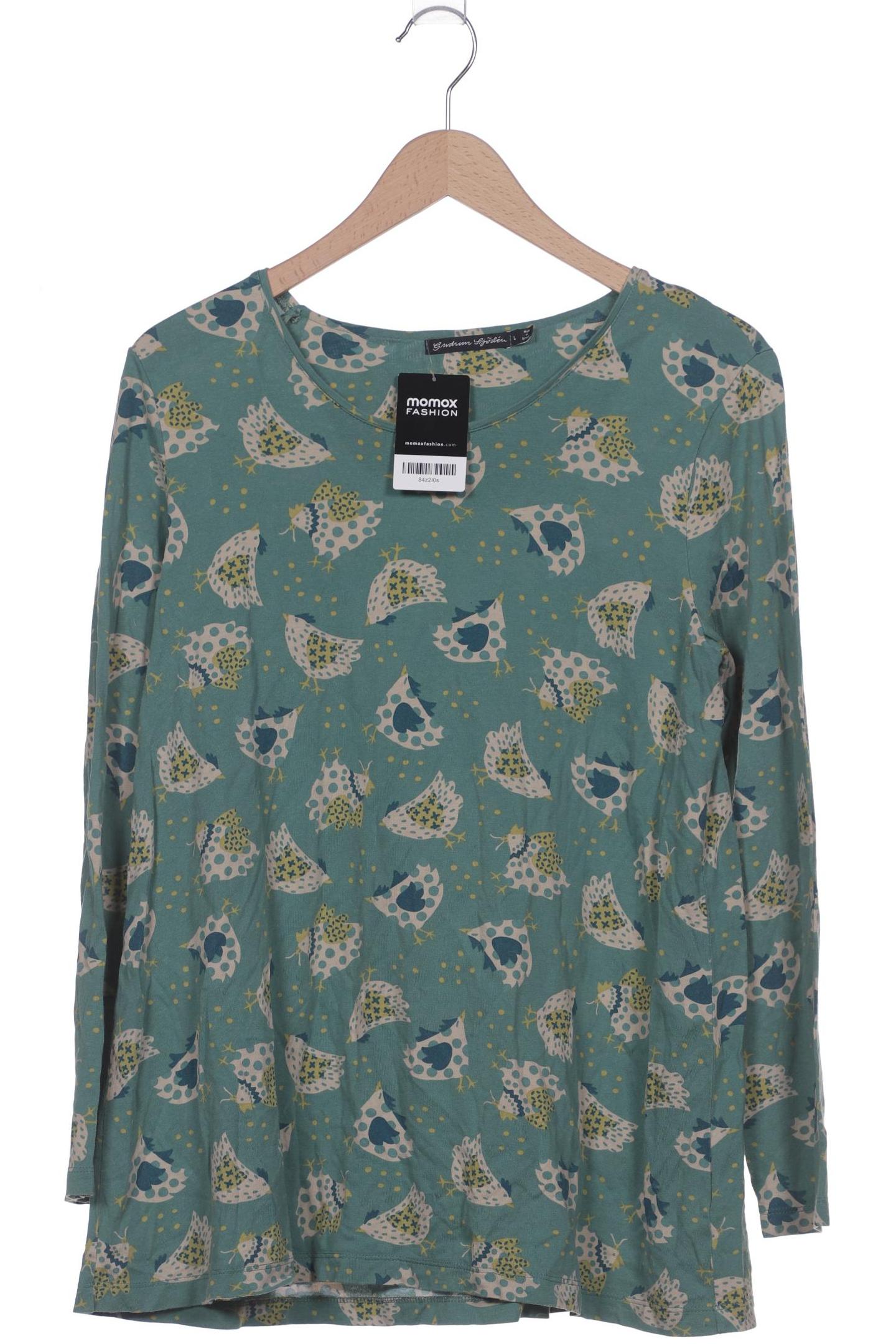 

Gudrun Sjöden Damen Langarmshirt, türkis, Gr. 42