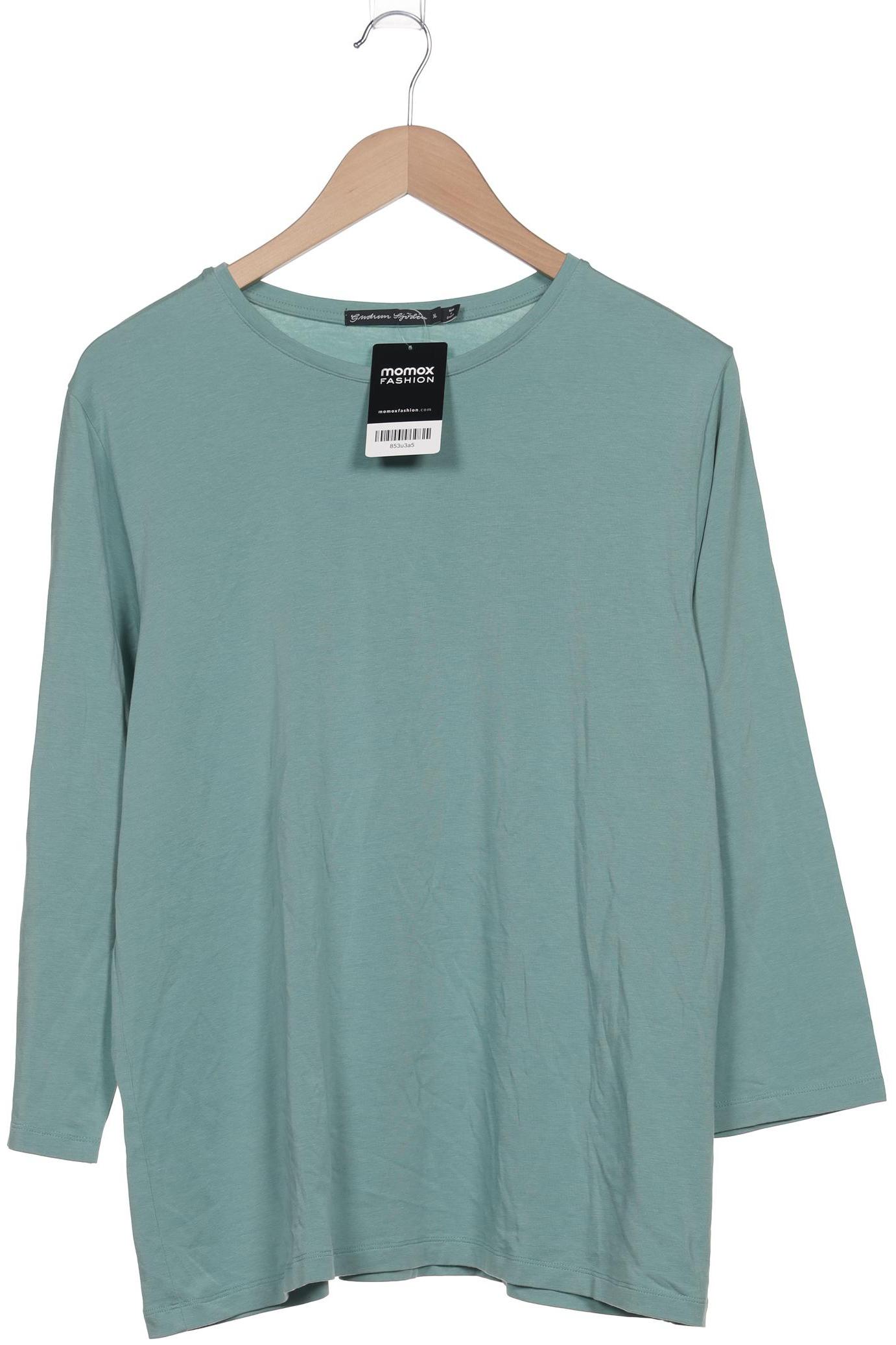 

Gudrun Sjöden Damen Langarmshirt, türkis, Gr. 44