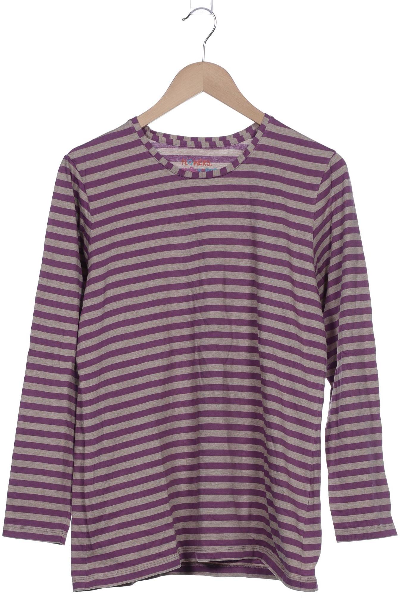 

Gudrun Sjödén Damen Langarmshirt, flieder, Gr. 38