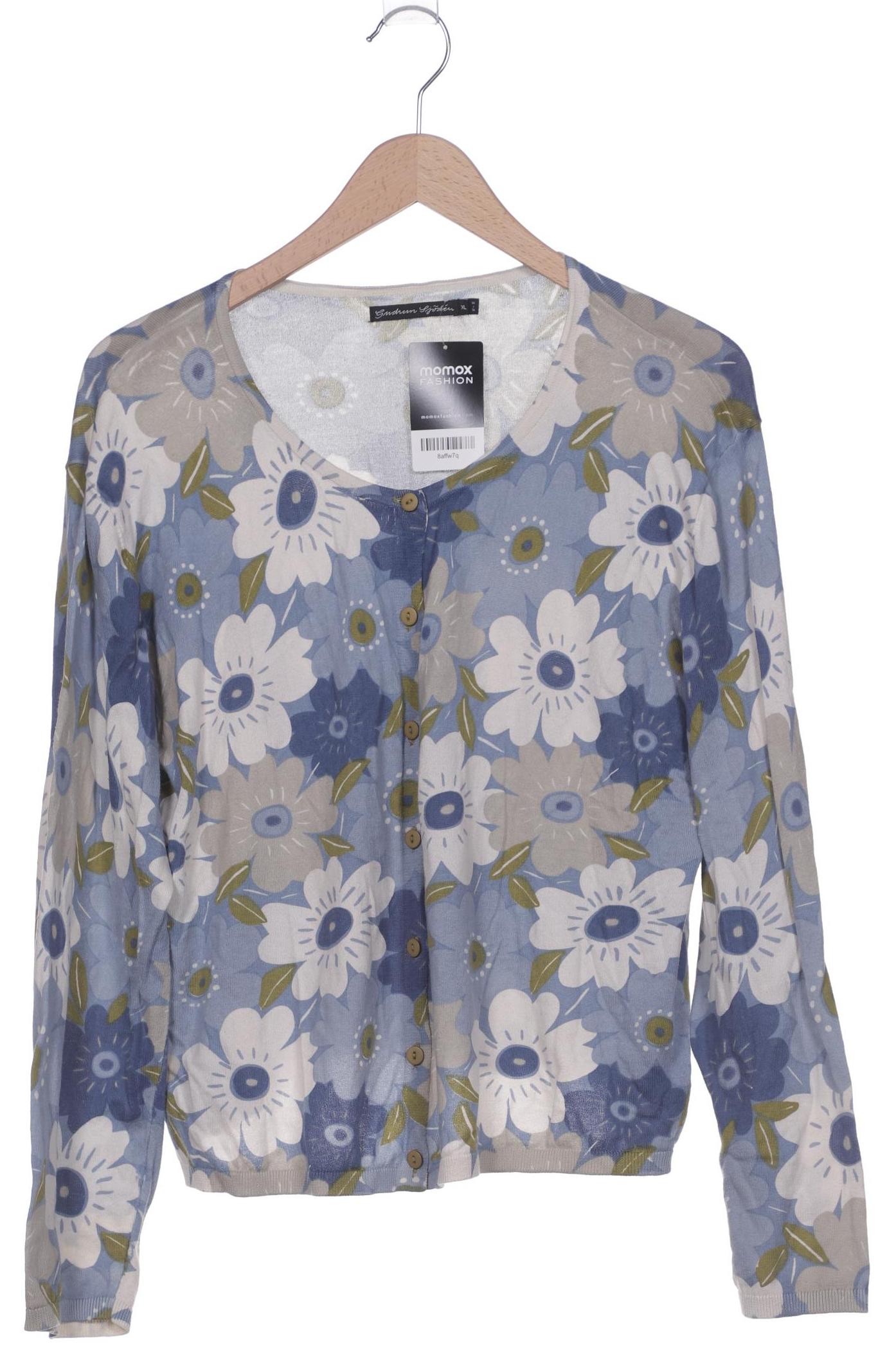 

Gudrun Sjöden Damen Strickjacke, blau, Gr. 44