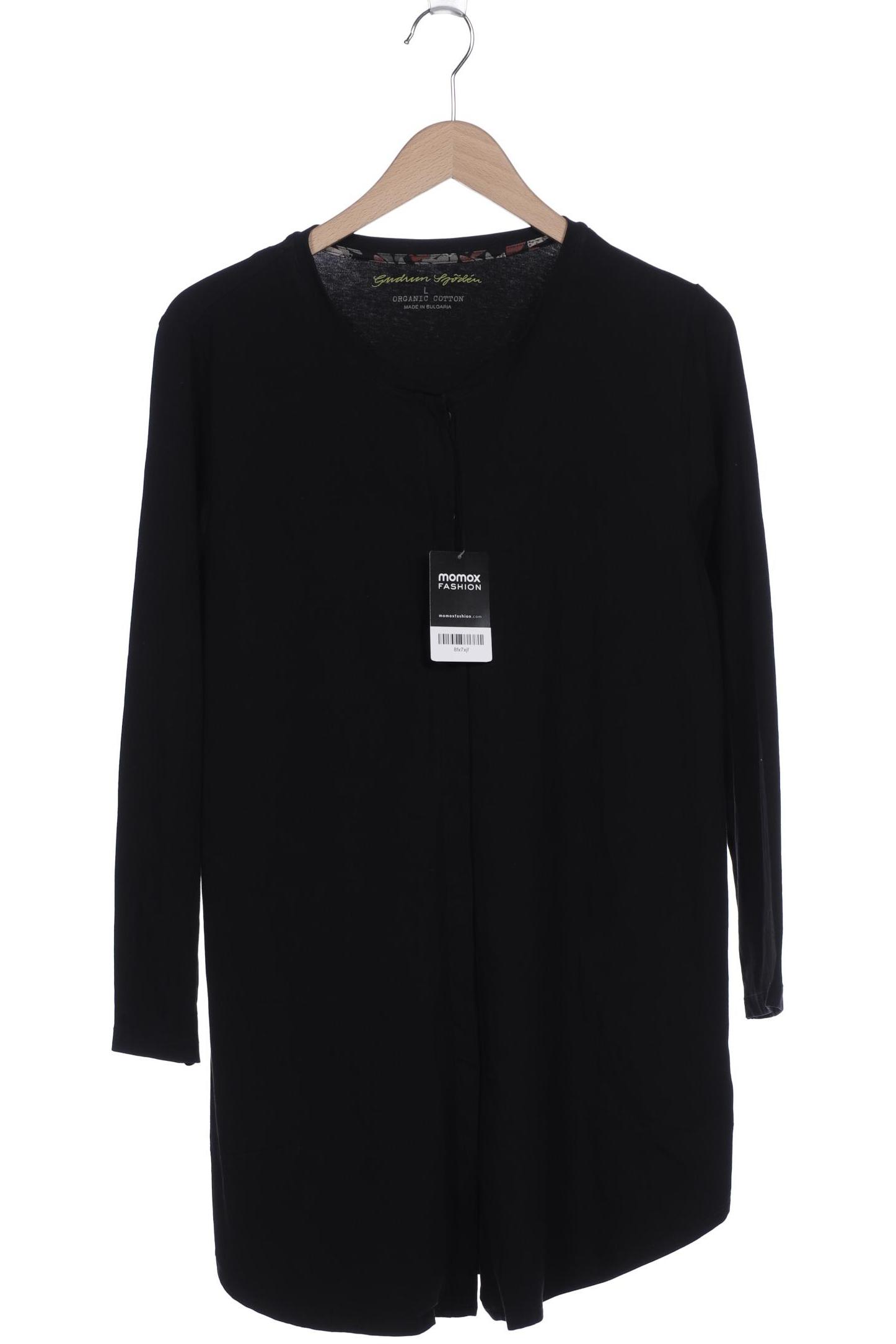 

Gudrun Sjöden Damen Strickjacke, schwarz