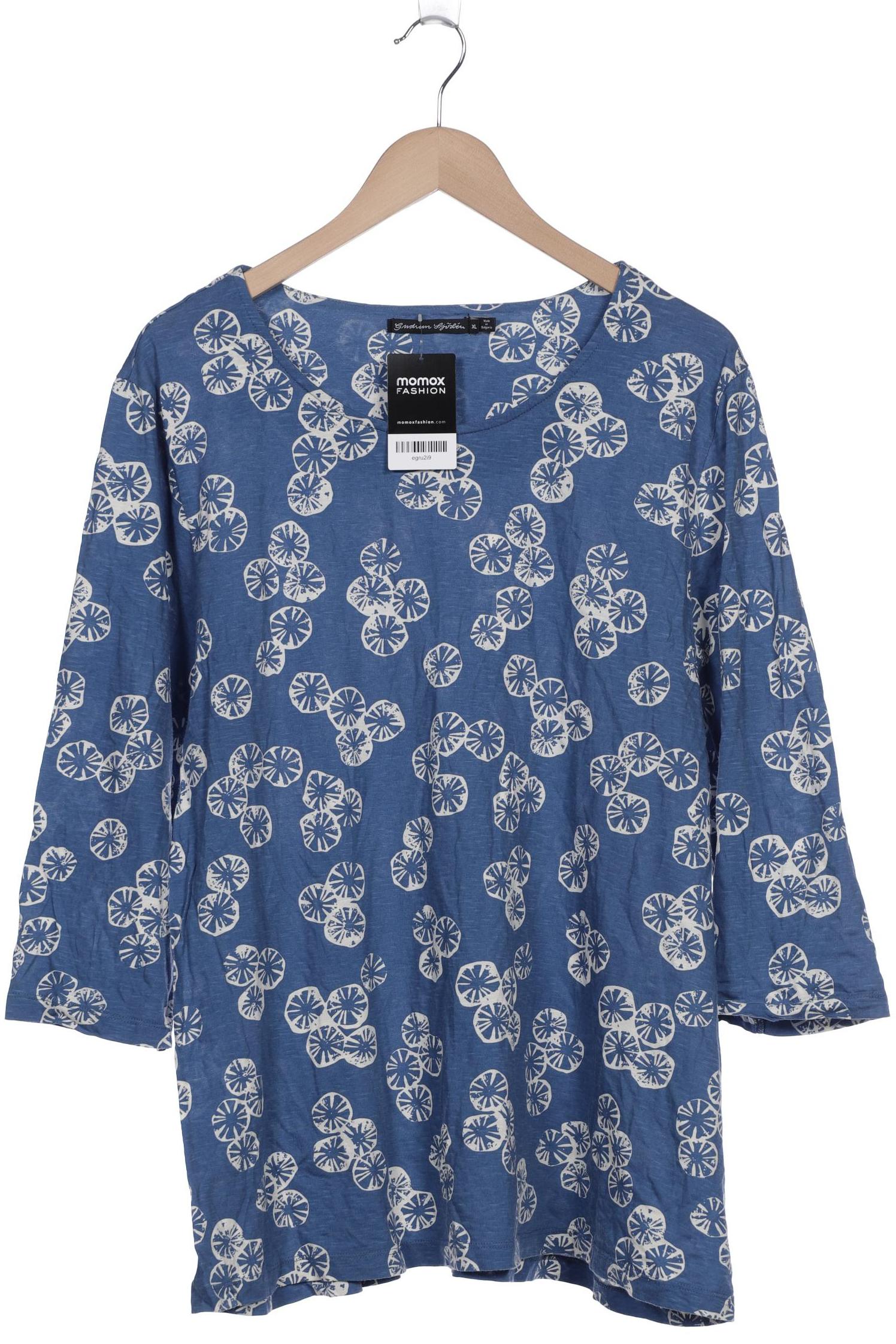 

Gudrun Sjöden Damen Langarmshirt, blau, Gr. 44