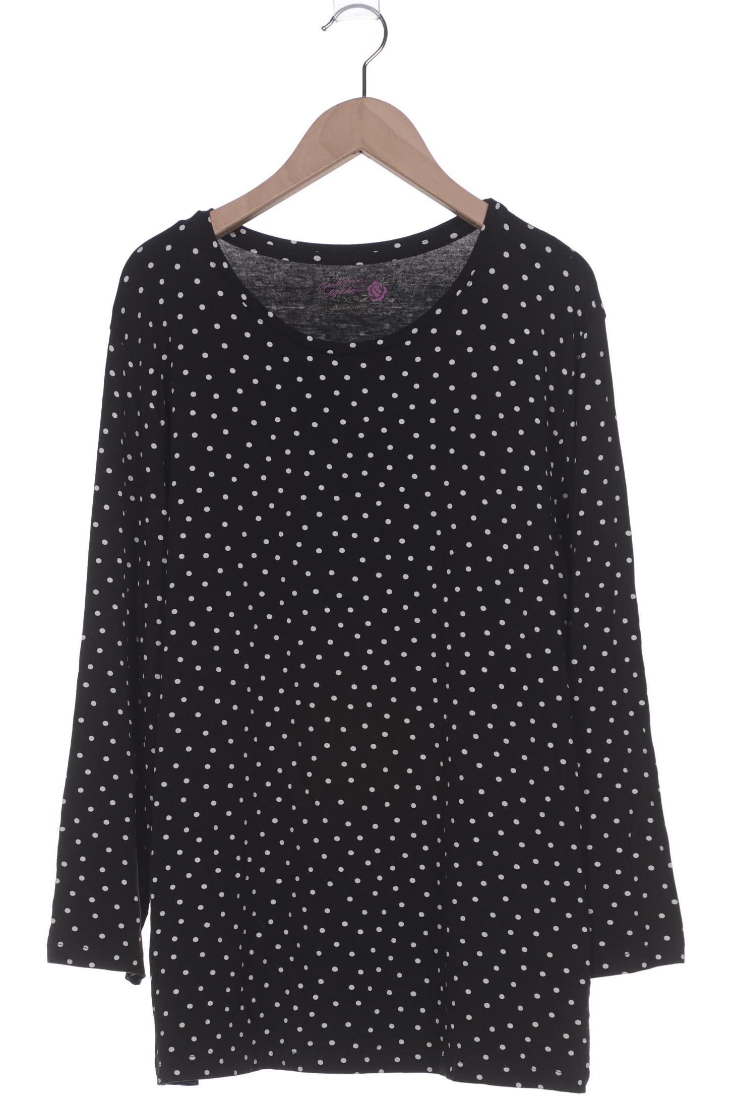 

Gudrun Sjöden Damen Langarmshirt, schwarz, Gr. 44