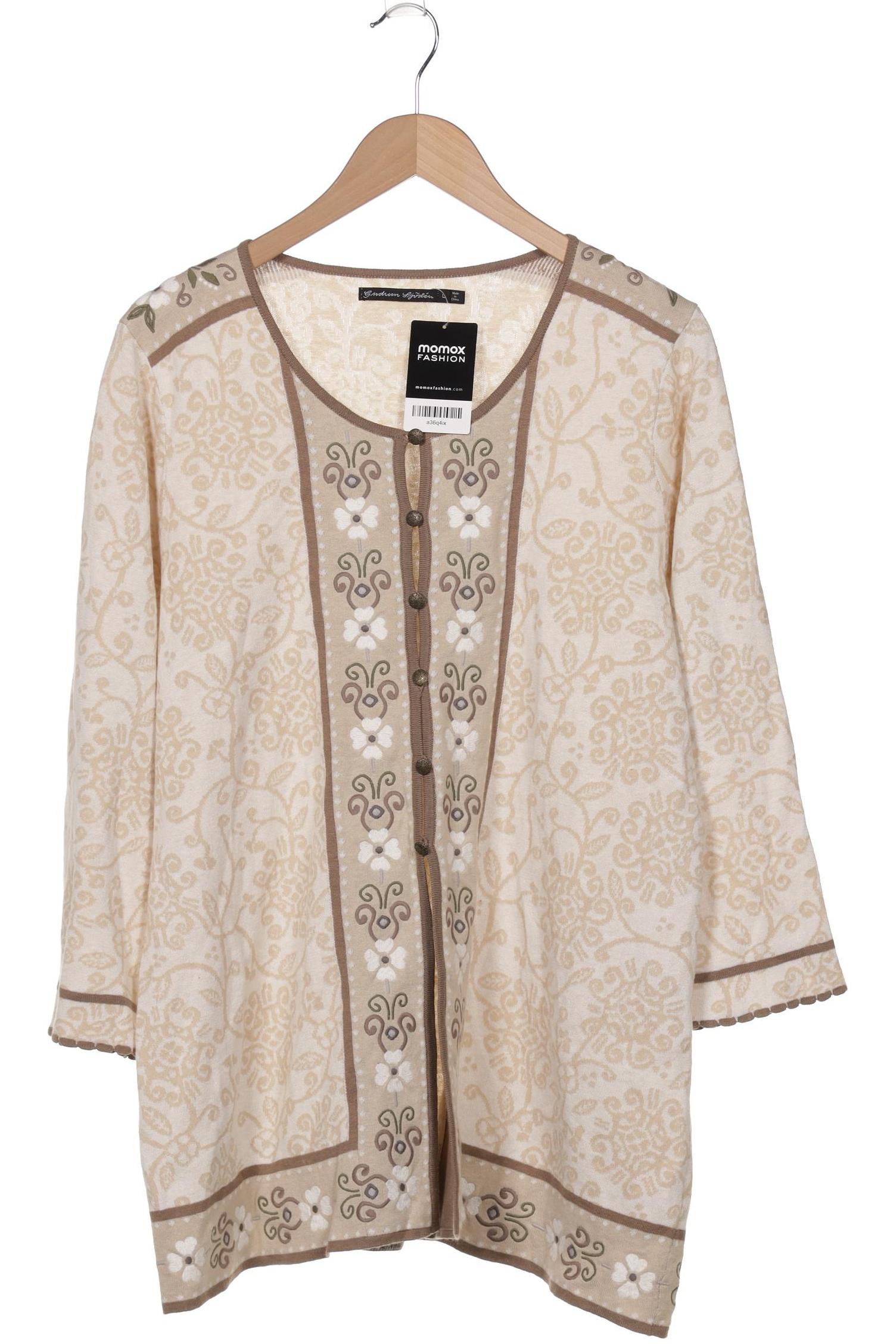 

Gudrun Sjödén Damen Strickjacke, beige, Gr. 42