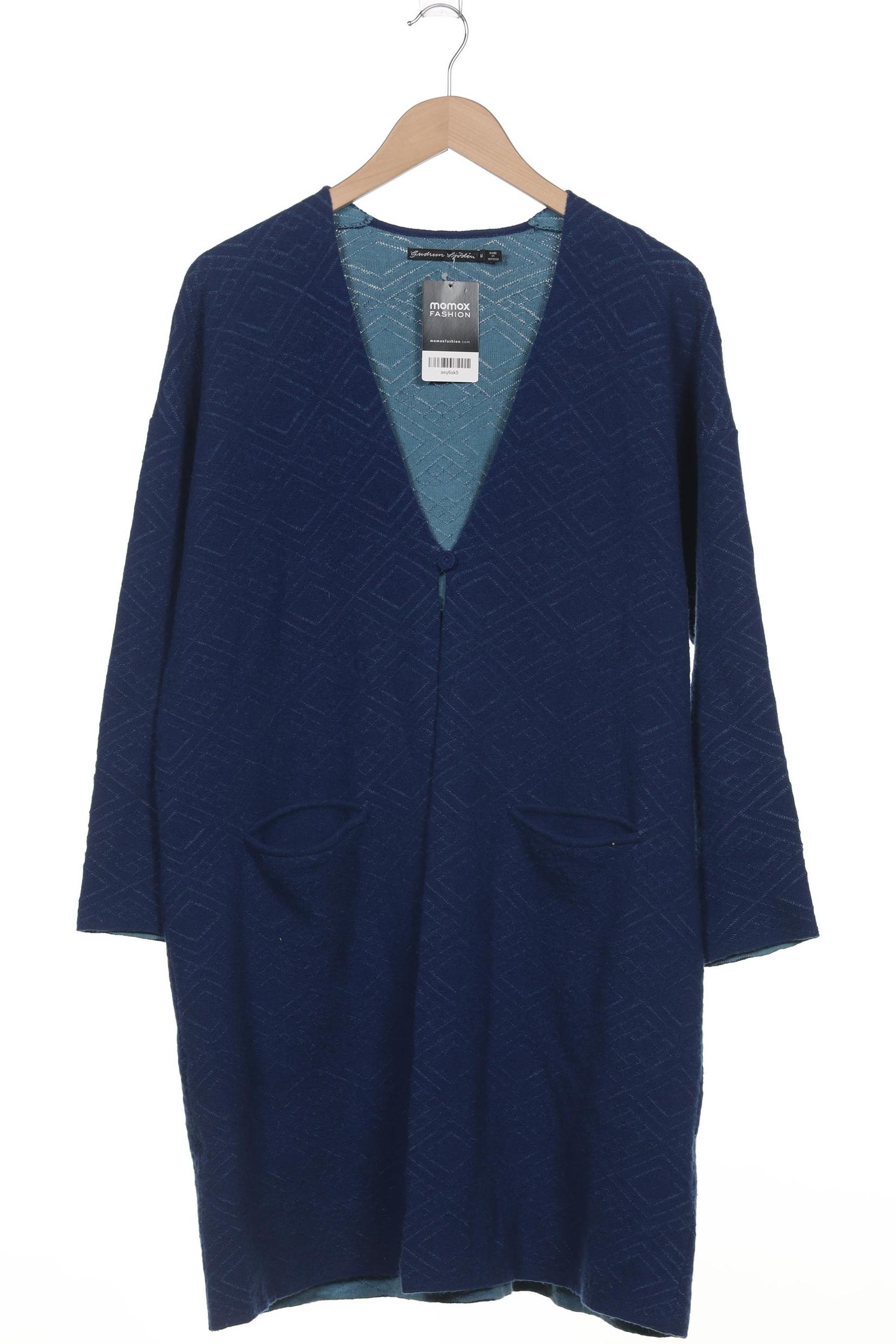 

Gudrun Sjöden Damen Strickjacke, blau, Gr. 38