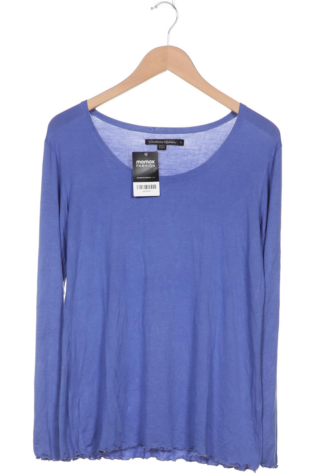 

Gudrun Sjöden Damen Langarmshirt, blau, Gr. 42