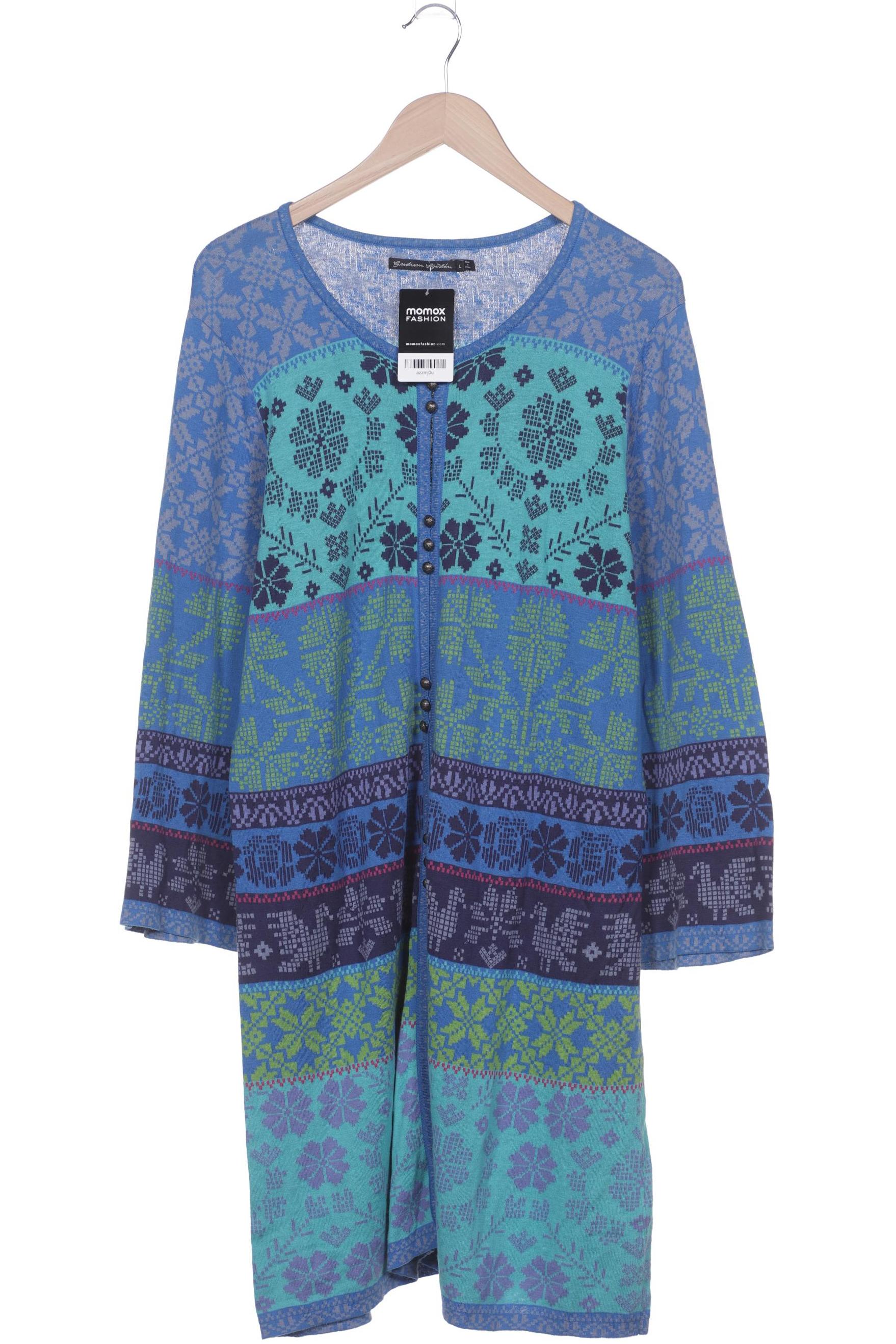 

Gudrun Sjöden Damen Strickjacke, blau, Gr. 42