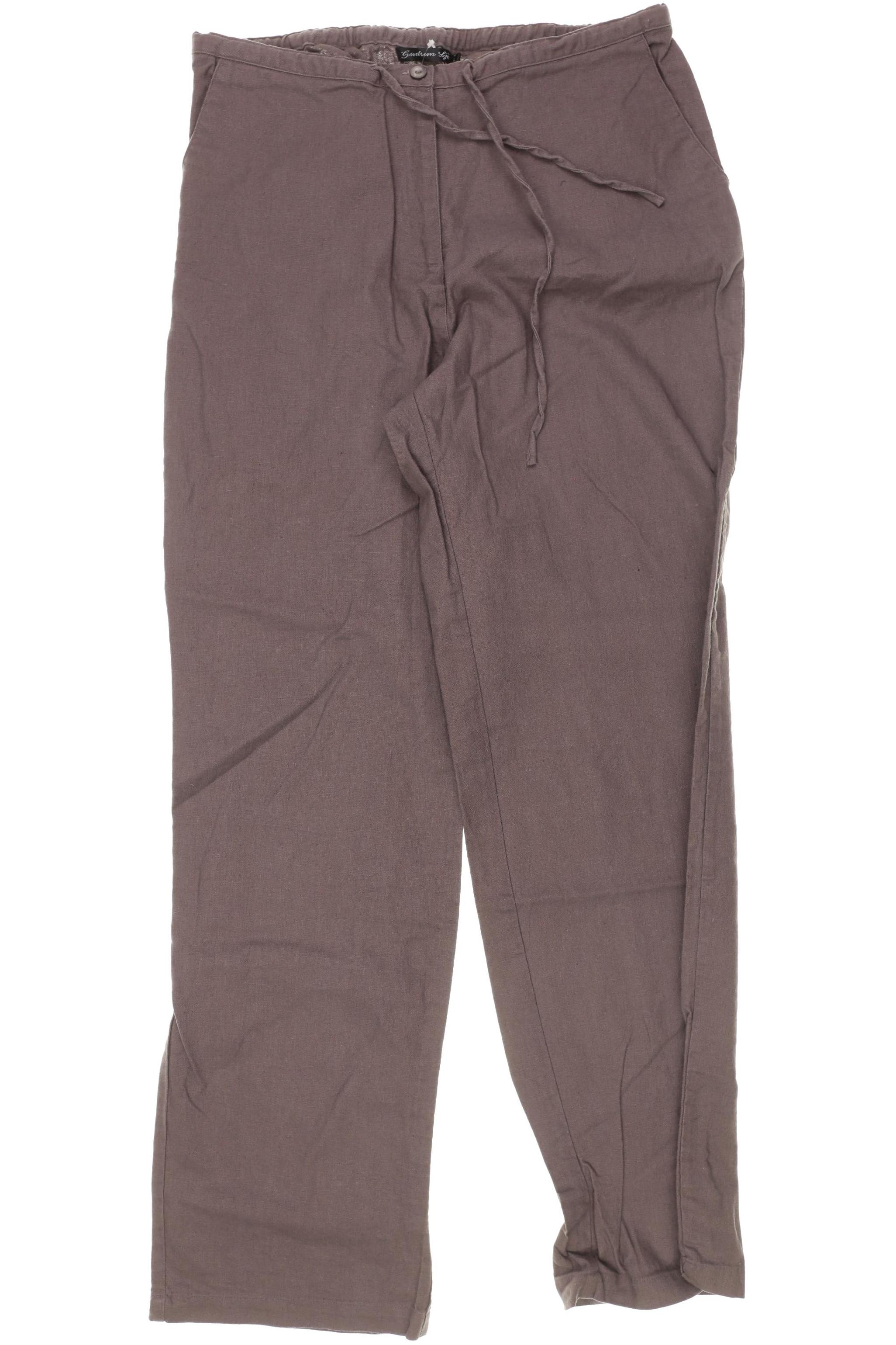 

Gudrun Sjödén Damen Stoffhose, braun, Gr. 0