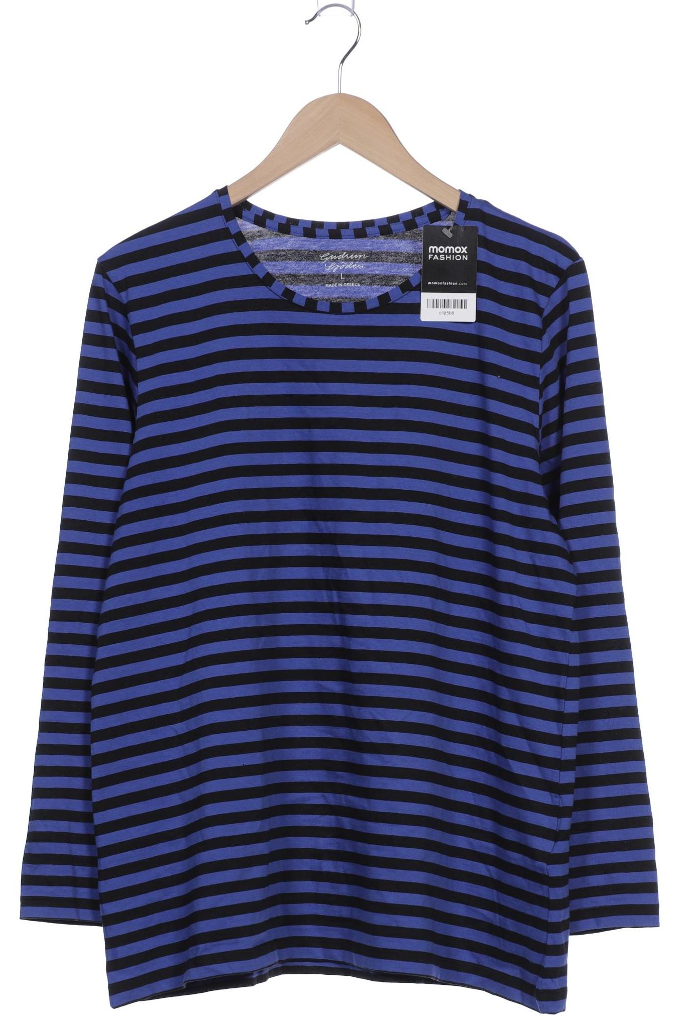 

Gudrun Sjöden Damen Langarmshirt, blau, Gr. 42