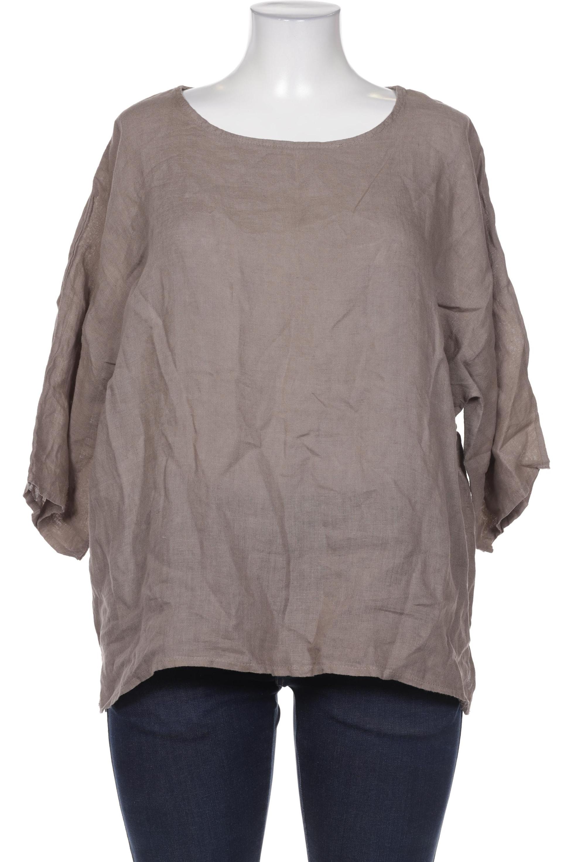 

Gudrun Sjöden Damen Bluse, braun, Gr. 46