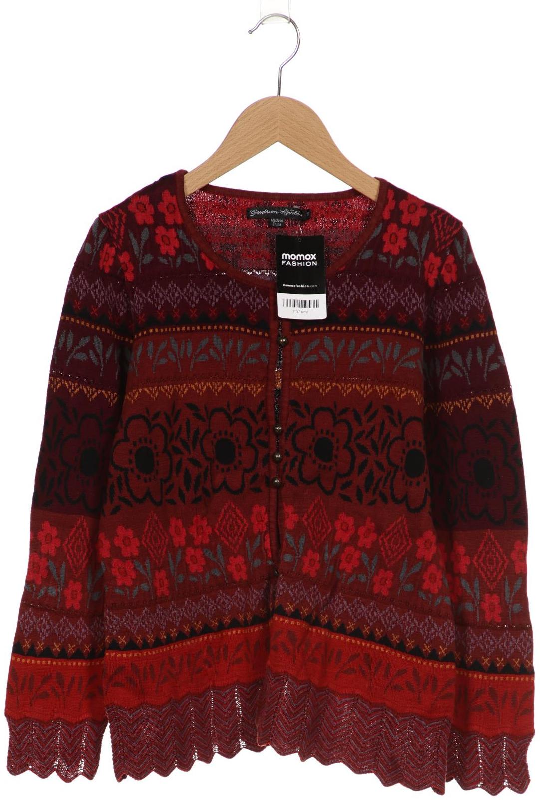 

Gudrun Sjöden Damen Strickjacke, rot, Gr. 36