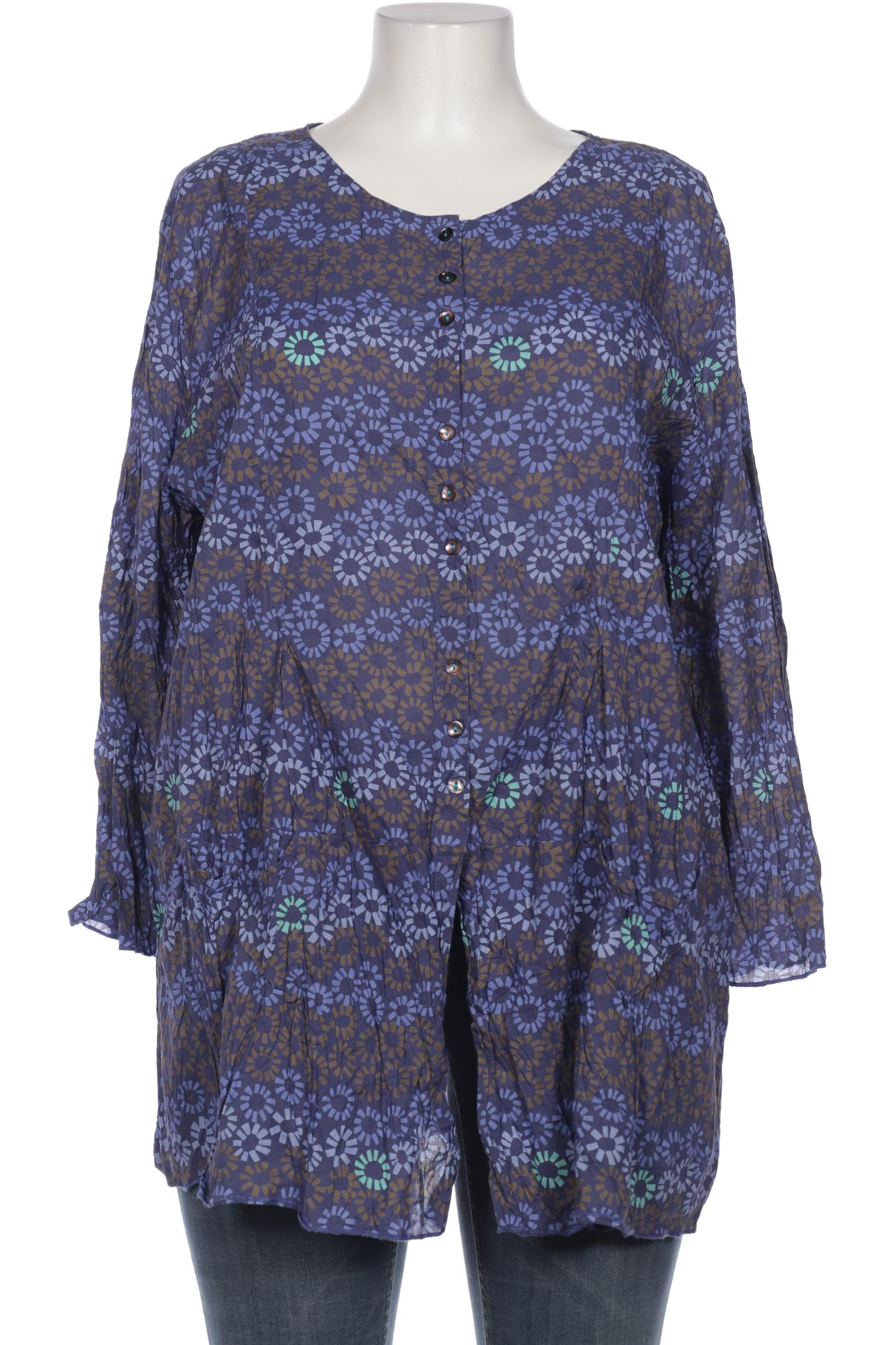 

Gudrun Sjöden Damen Bluse, blau, Gr. 46