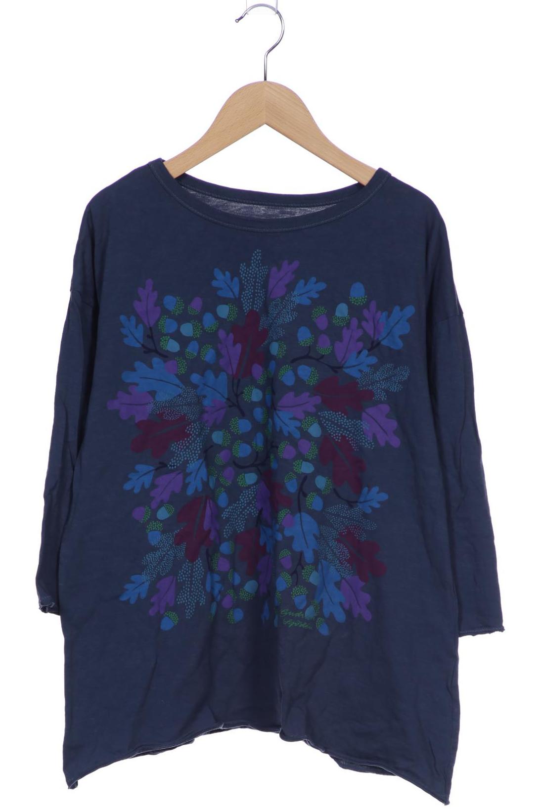 

Gudrun Sjöden Damen Langarmshirt, marineblau, Gr. 36