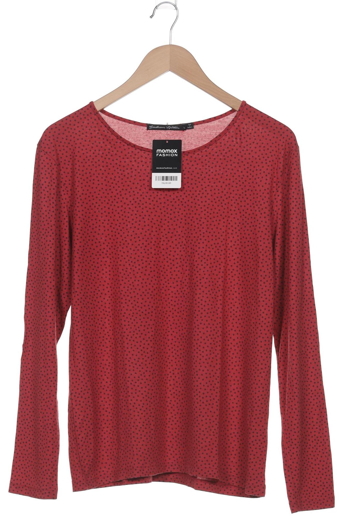 

Gudrun Sjöden Damen Langarmshirt, rot, Gr. 42