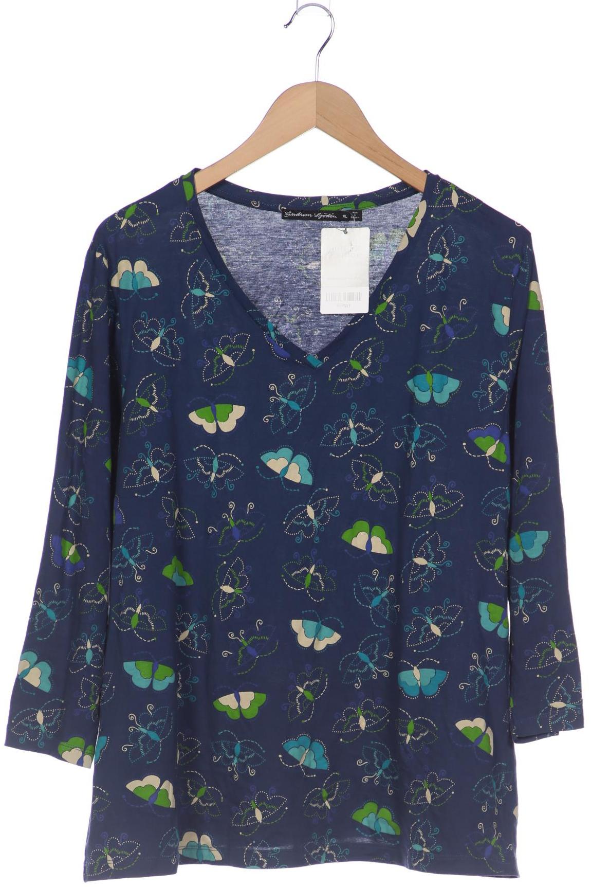 

Gudrun Sjöden Damen Langarmshirt, marineblau, Gr. 44