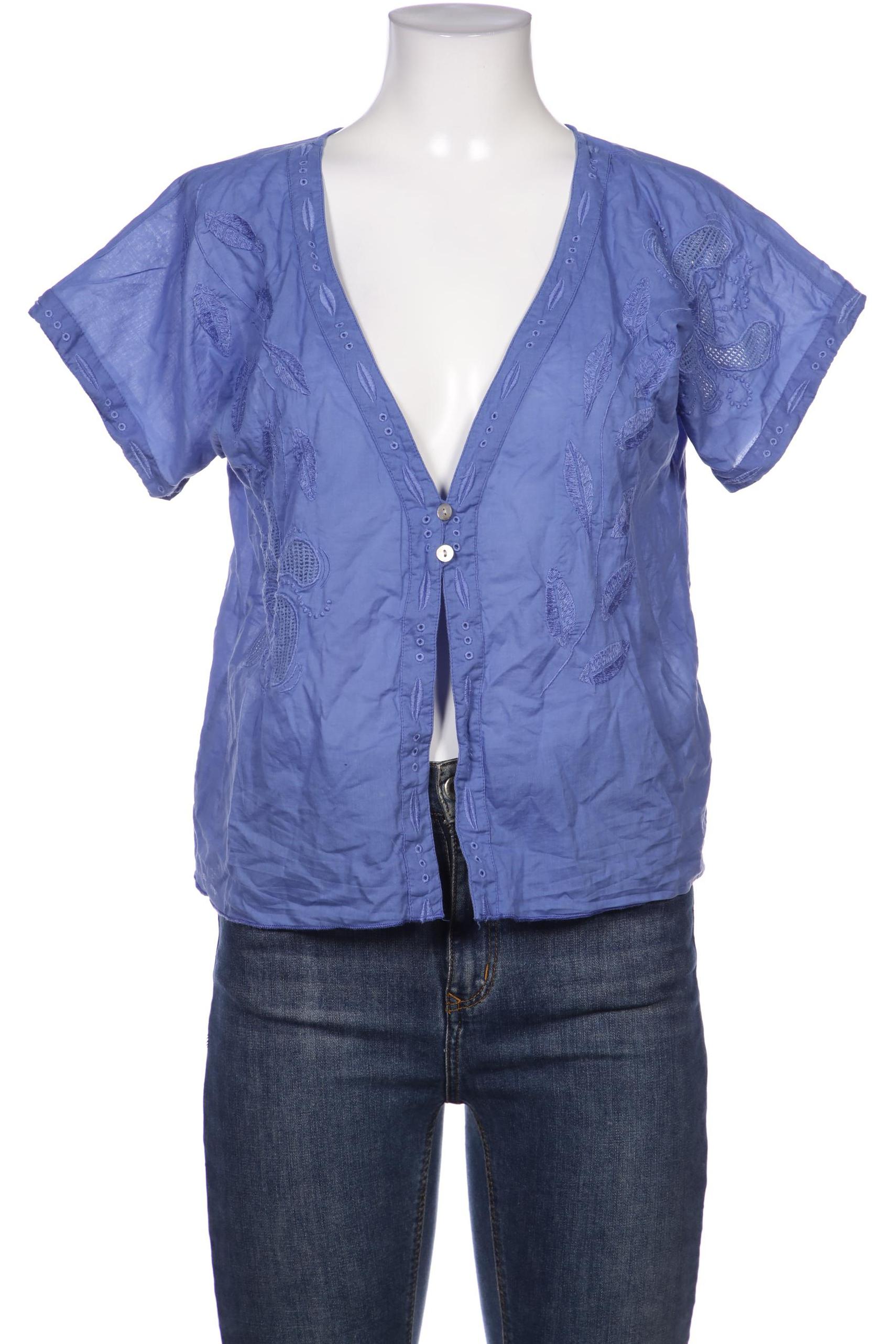 

Gudrun Sjöden Damen Bluse, blau, Gr. 34
