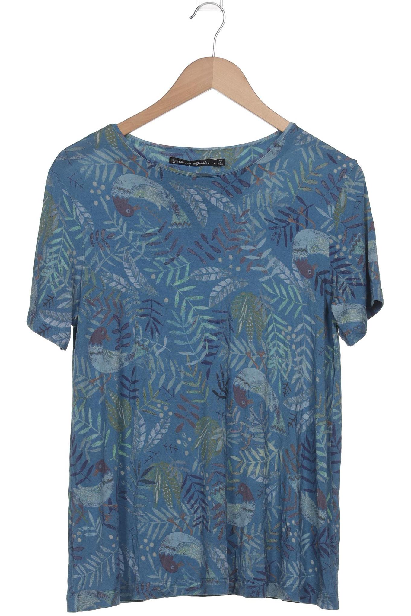 

Gudrun Sjöden Damen T-Shirt, blau, Gr. 42