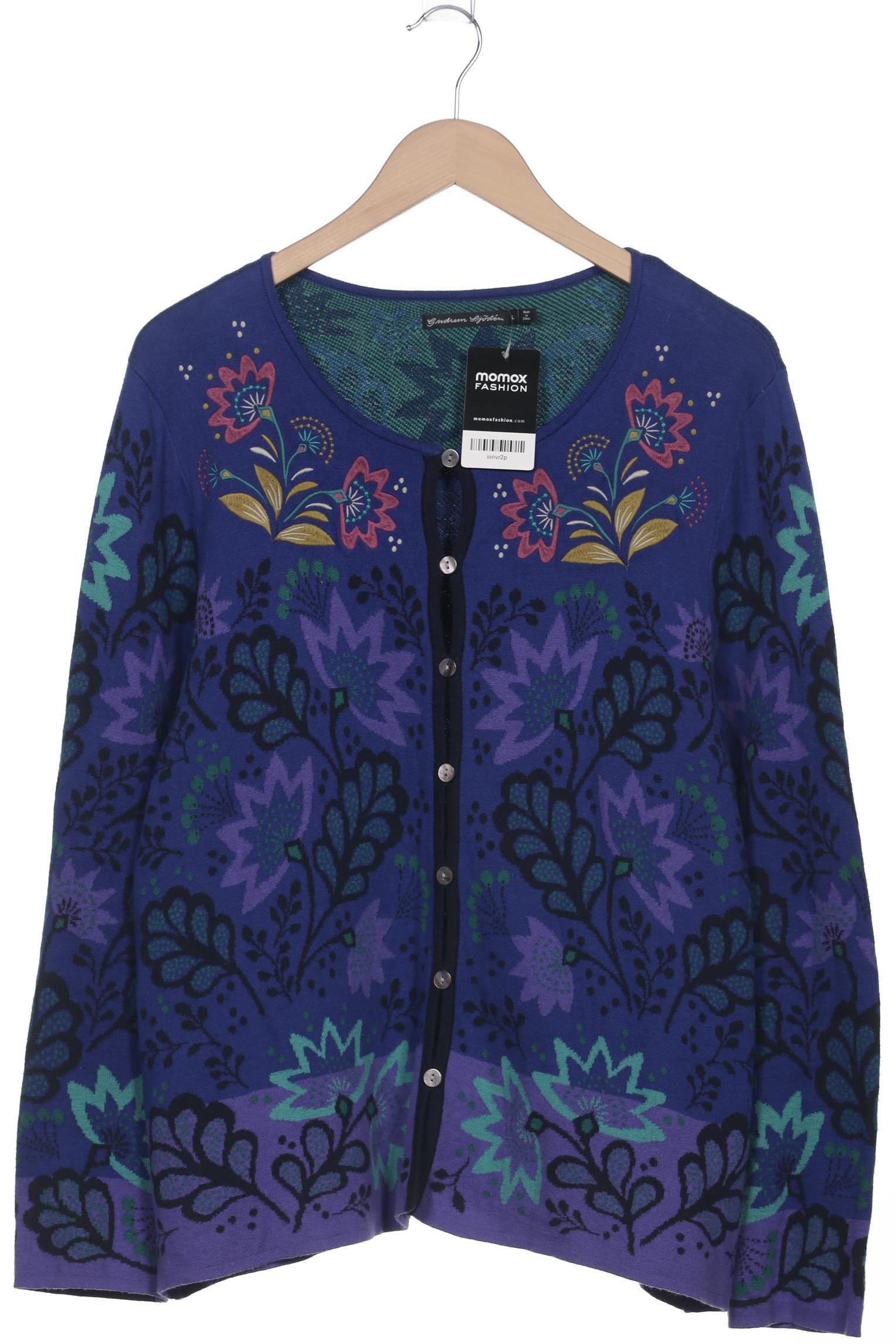 

Gudrun Sjöden Damen Strickjacke, marineblau, Gr. 42