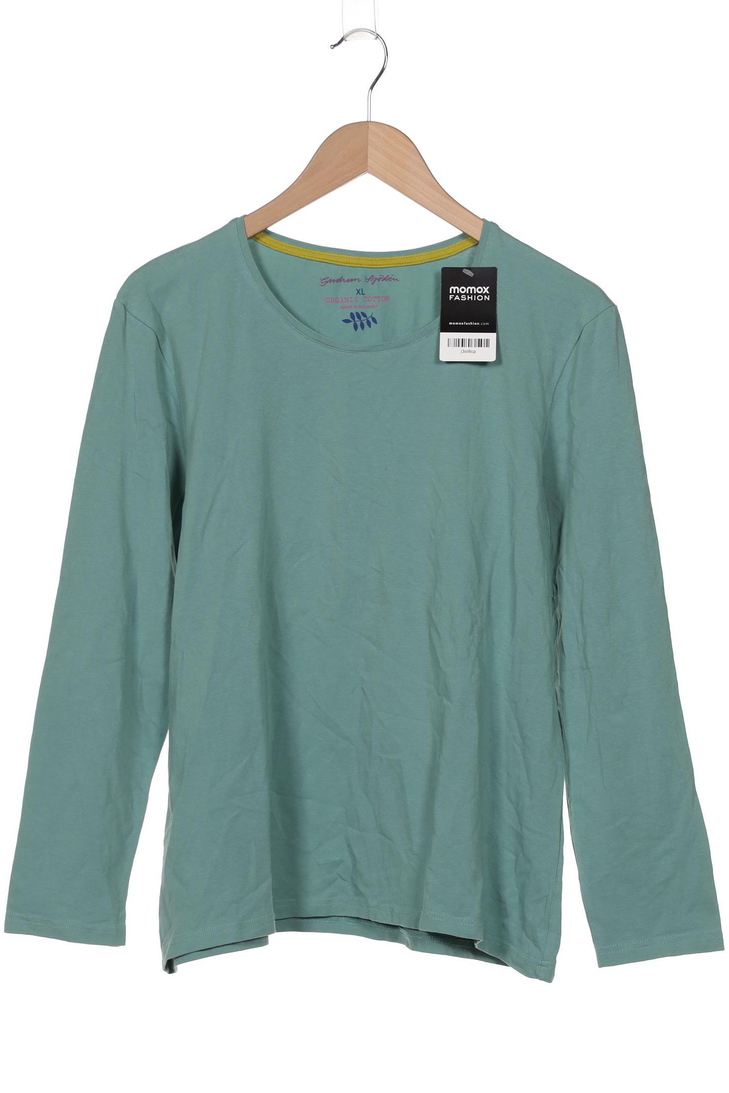 

Gudrun Sjöden Damen Langarmshirt, türkis, Gr. 44