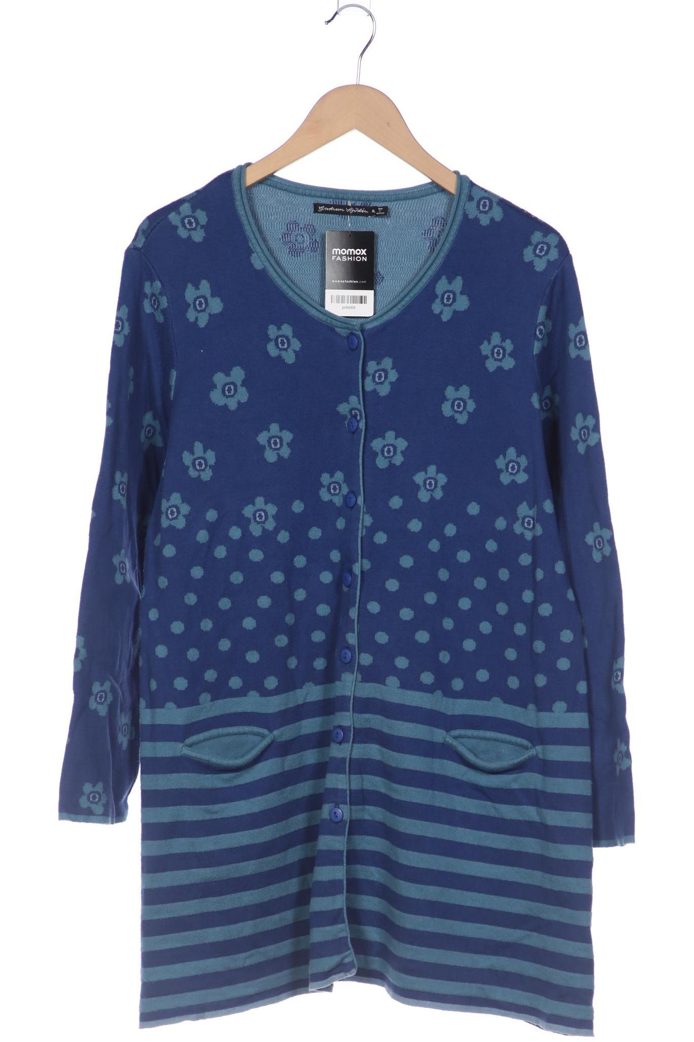 

Gudrun Sjöden Damen Strickjacke, blau, Gr. 44