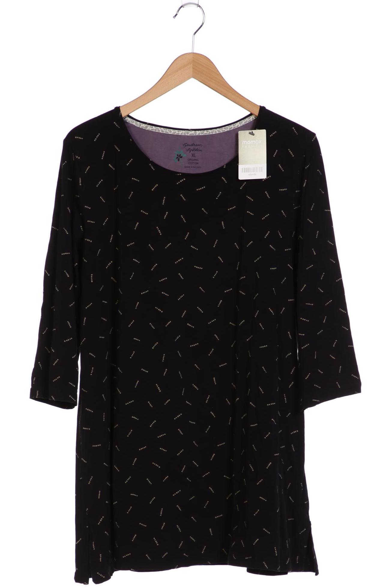 

Gudrun Sjöden Damen Langarmshirt, schwarz, Gr. 44