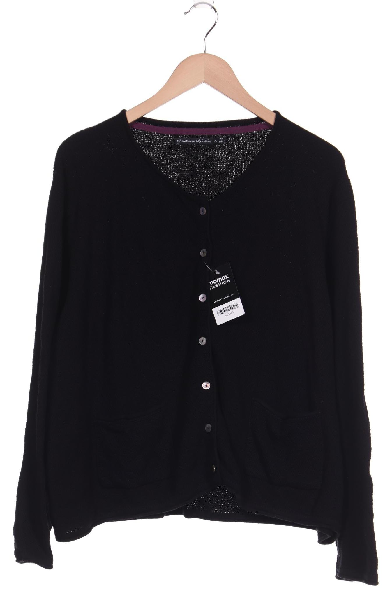 

Gudrun Sjöden Damen Strickjacke, schwarz, Gr. 44