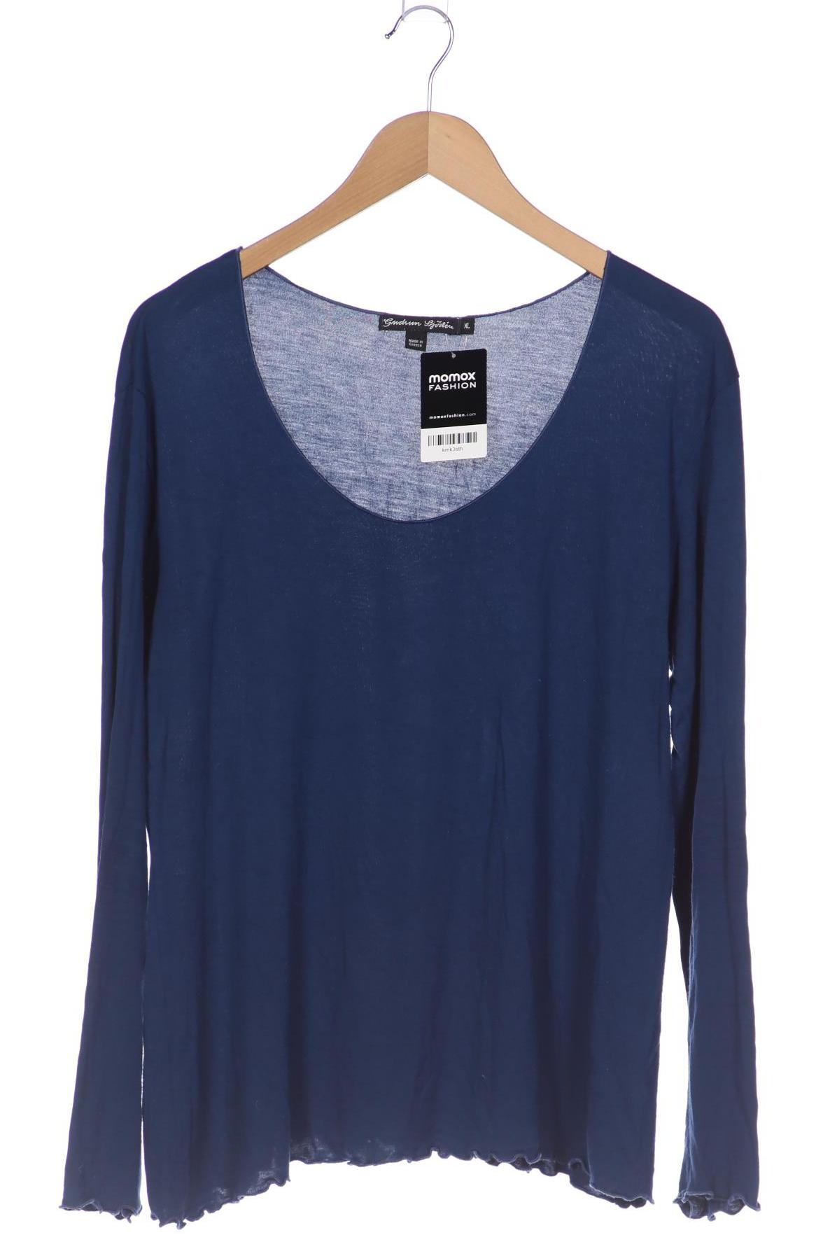 

Gudrun Sjöden Damen Langarmshirt, blau, Gr. 44