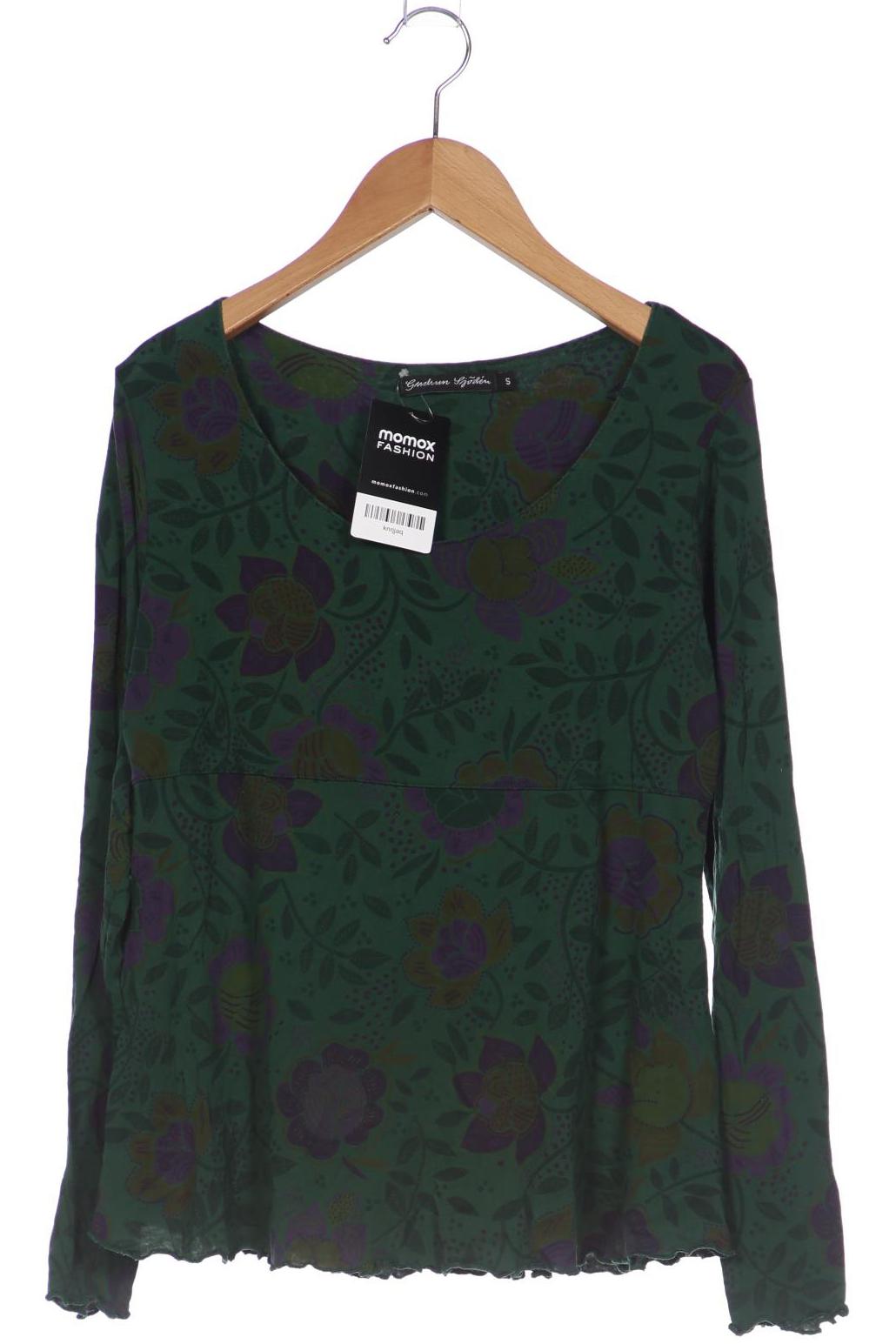 

Gudrun Sjöden Damen Langarmshirt, grün, Gr. 36